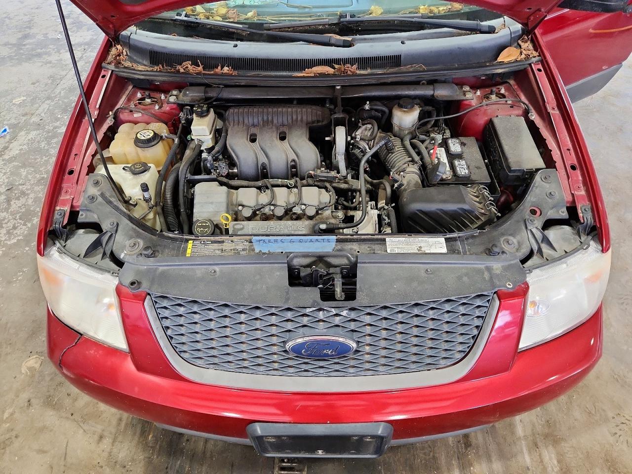 2006 Ford Freestyle Se Red vin: 1FMZK01106GA04585