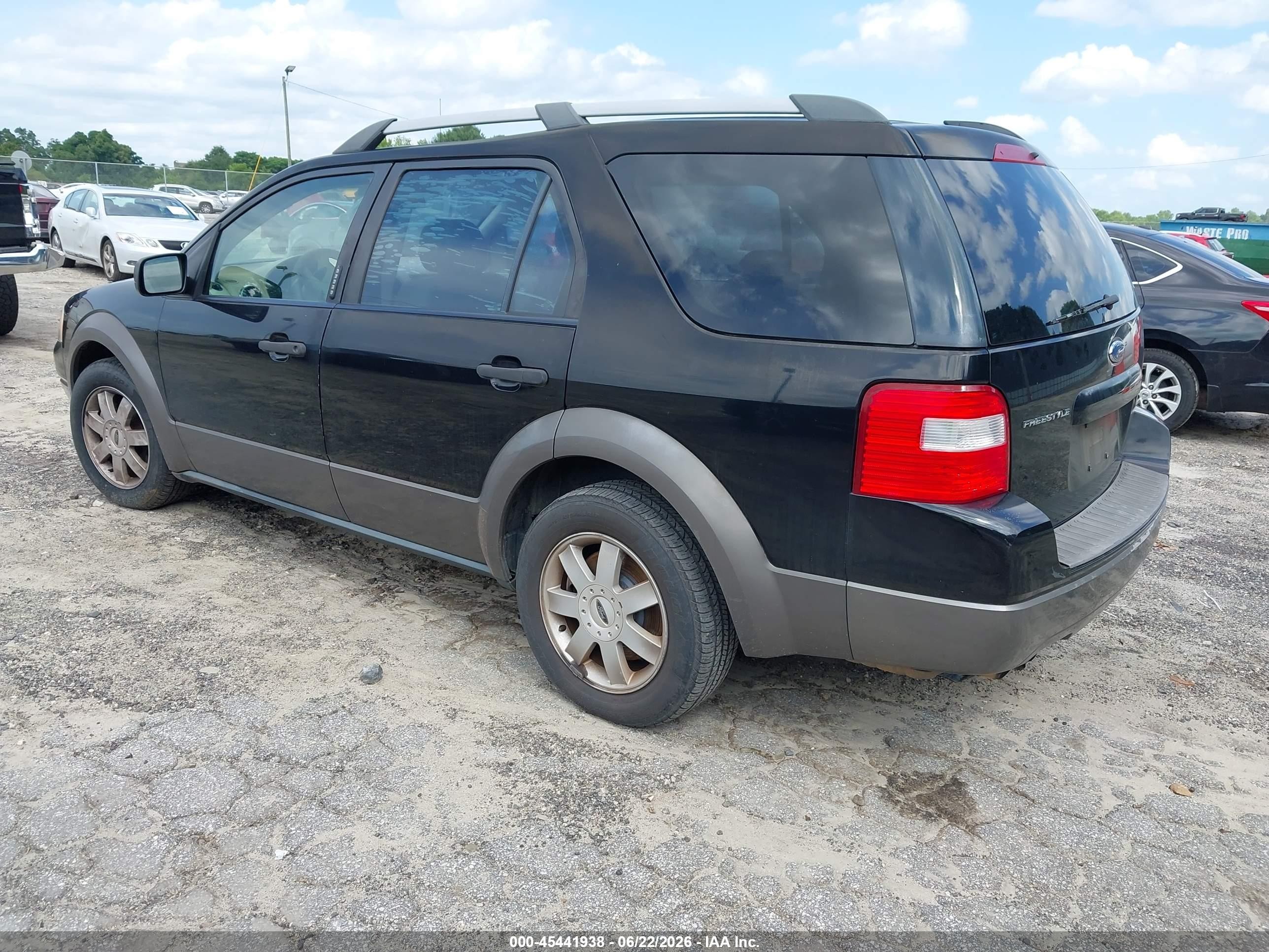 2006 Ford Freestyle Se Black vin: 1FMZK01106GA40275