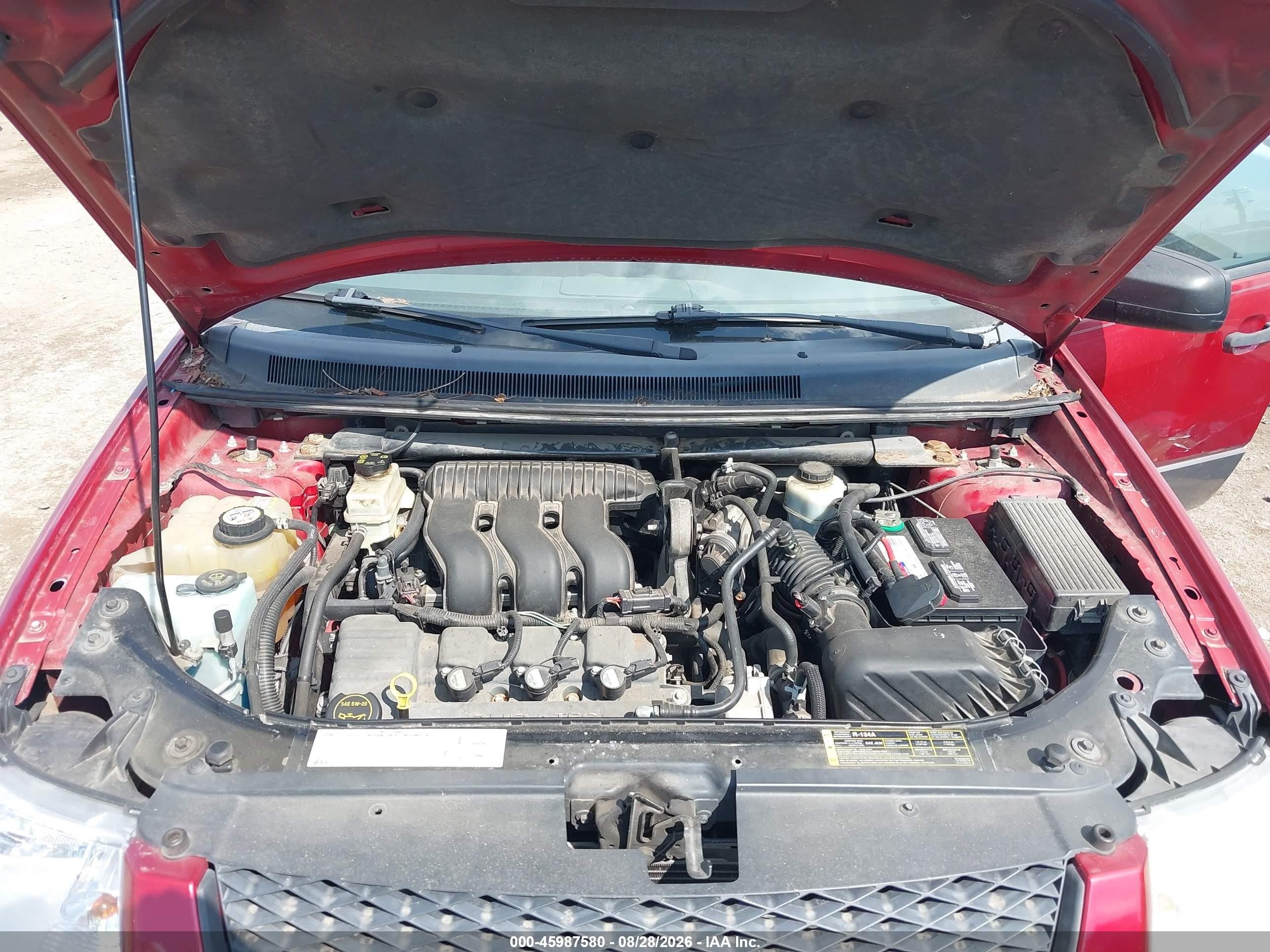 2005 Ford Freestyle Se Red vin: 1FMZK01115GA16422