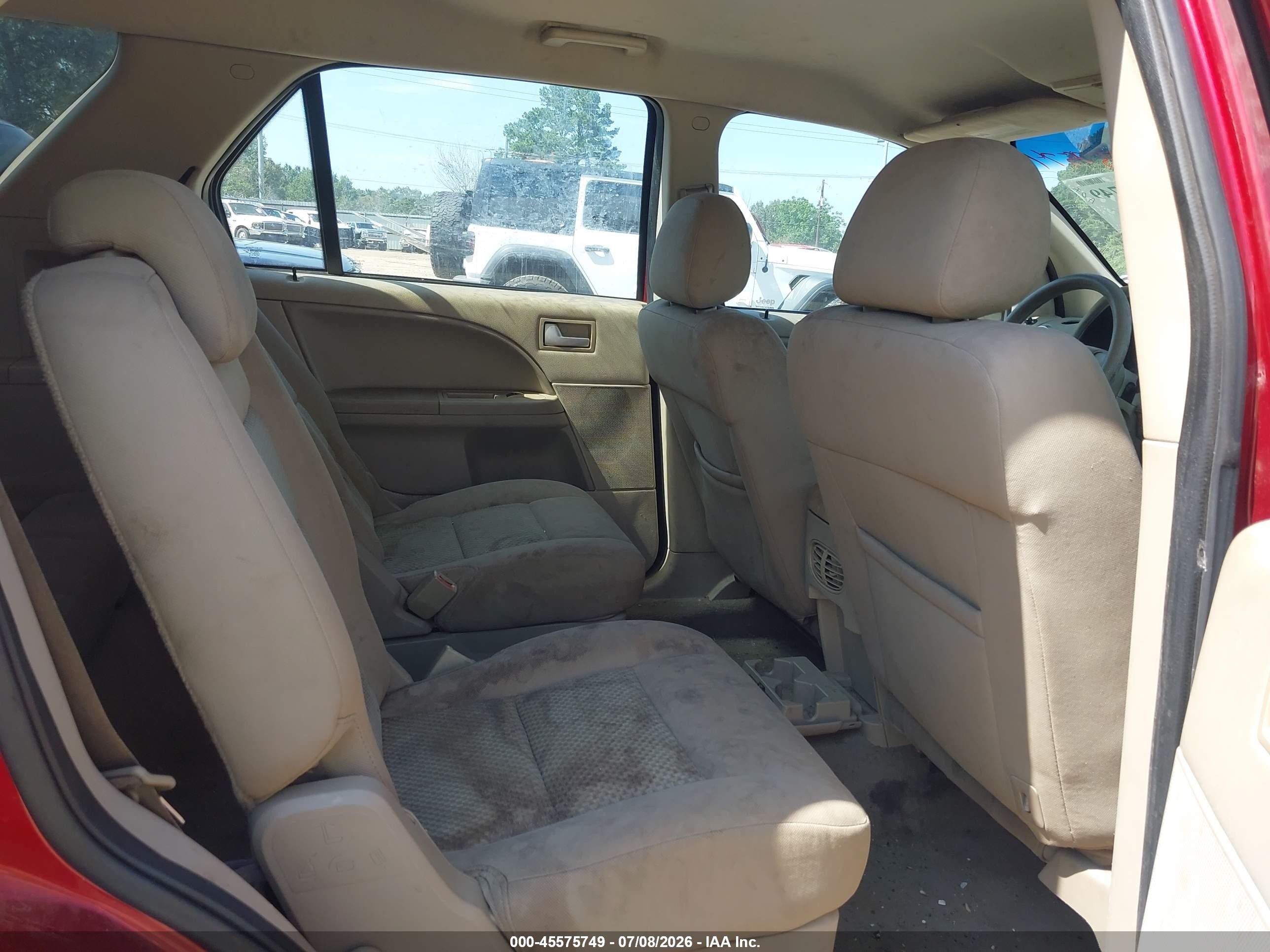 2005 Ford Freestyle Se Red vin: 1FMZK01115GA31552
