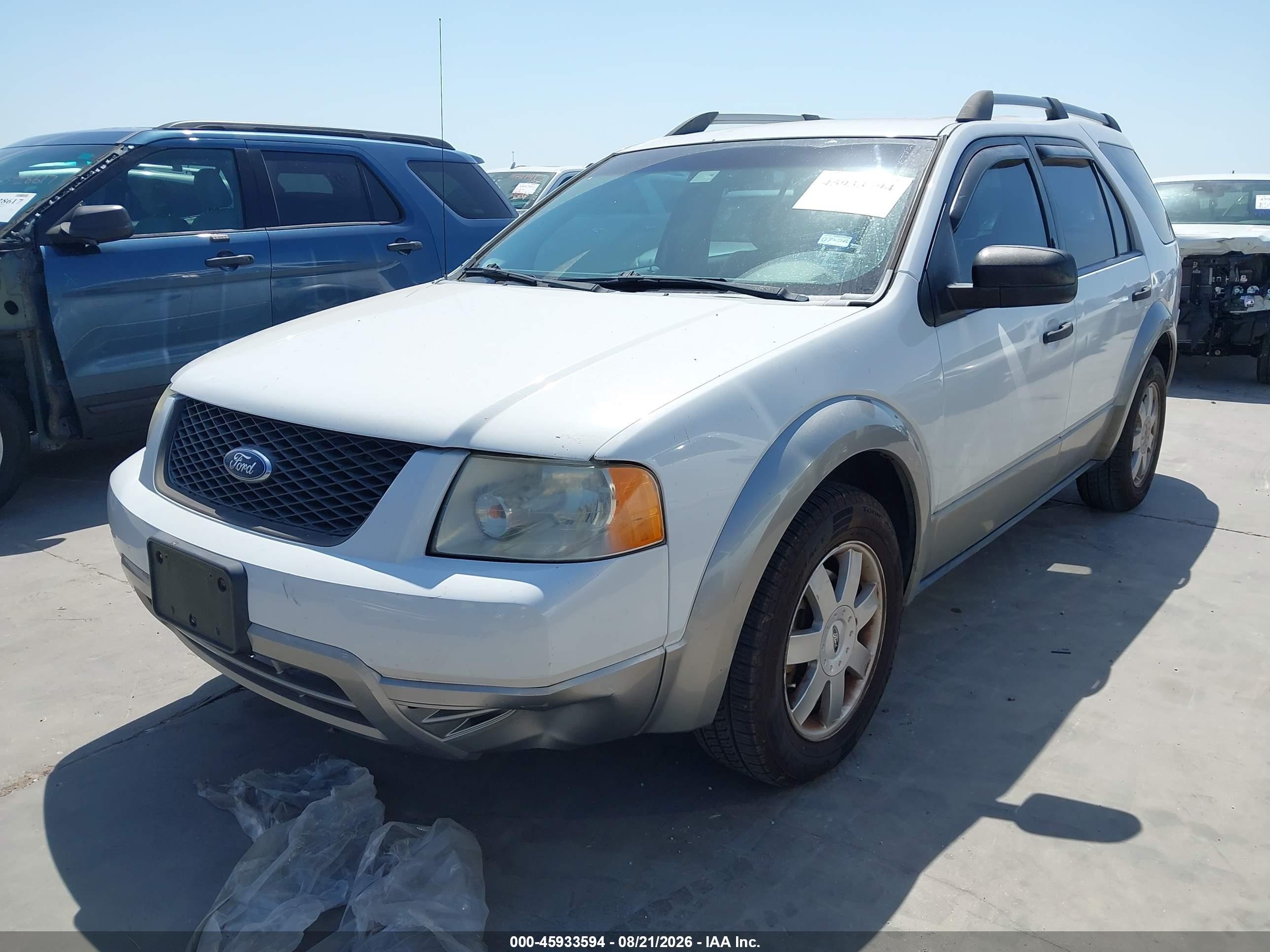 2006 Ford Freestyle Se White vin: 1FMZK01126GA40374