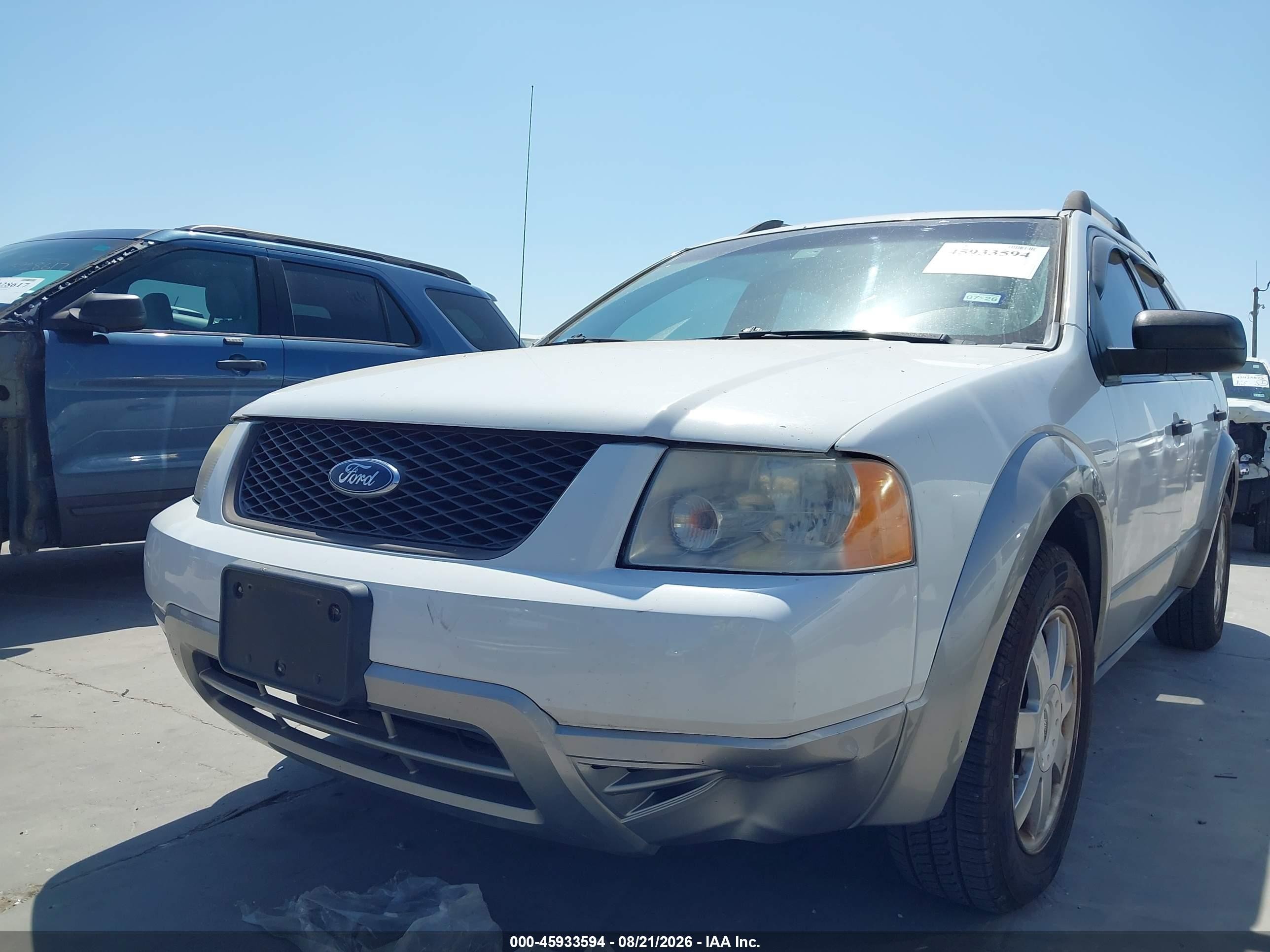 2006 Ford Freestyle Se White vin: 1FMZK01126GA40374