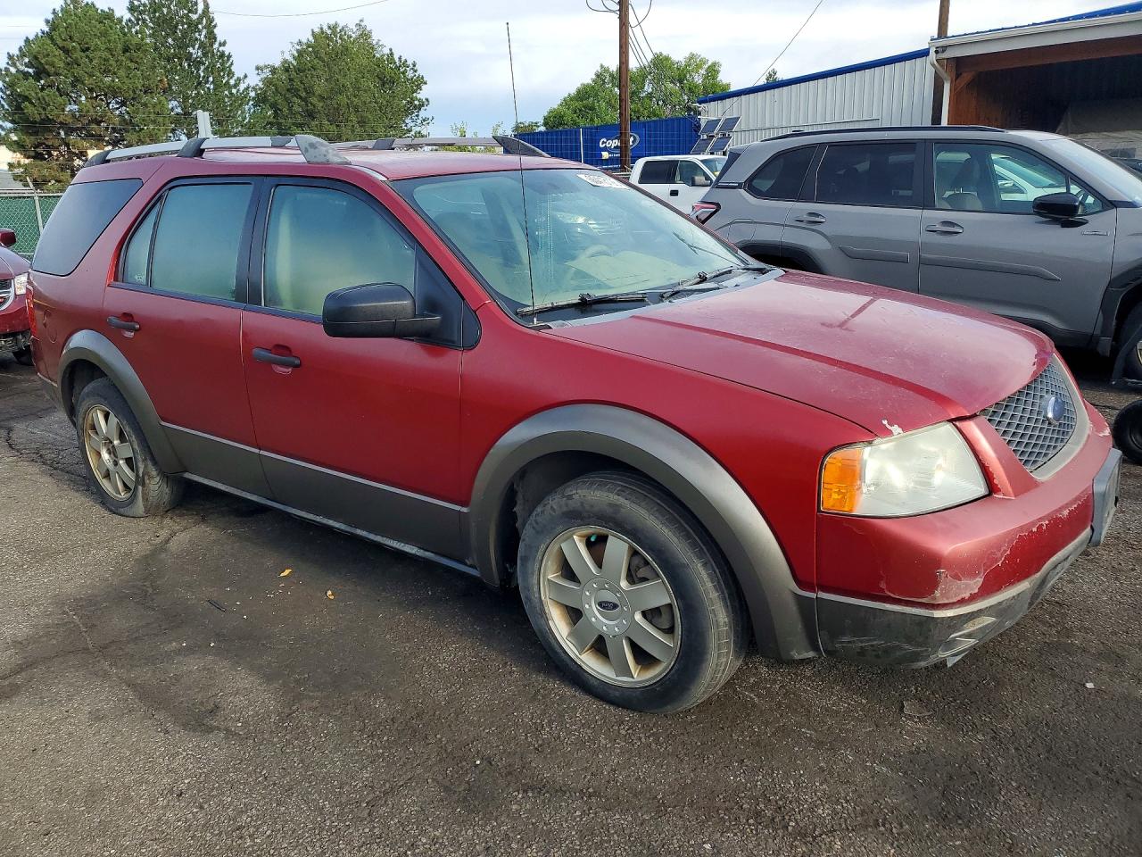 2006 Ford Freestyle Se Красный vin: 1FMZK01126GA44344