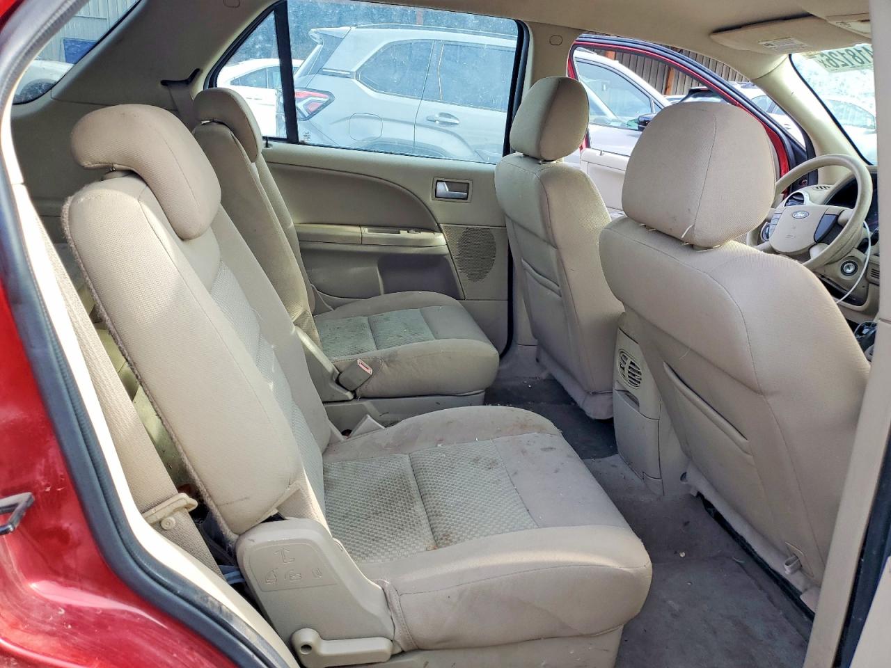 2006 Ford Freestyle Se Красный vin: 1FMZK01126GA44344