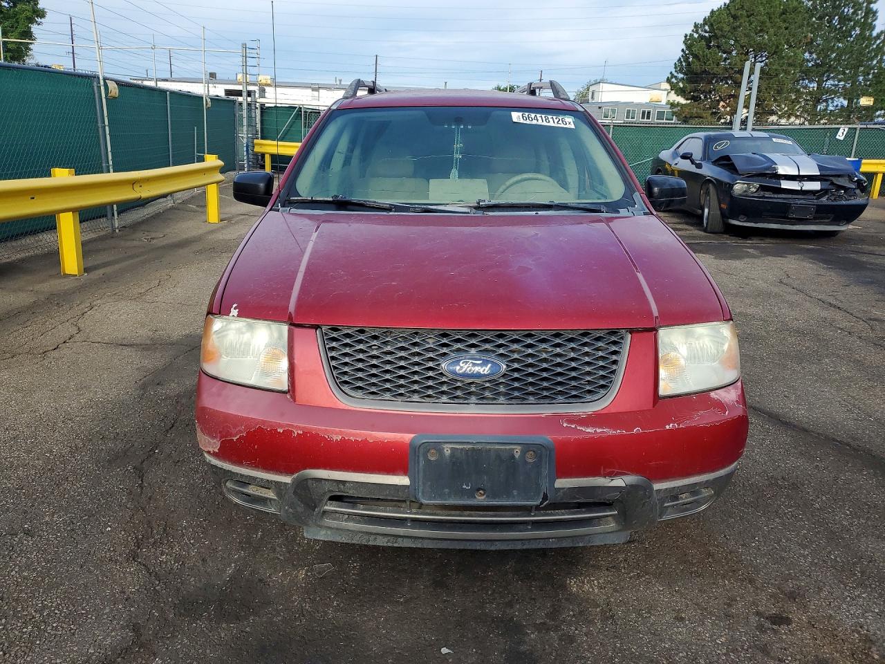 2006 Ford Freestyle Se Красный vin: 1FMZK01126GA44344