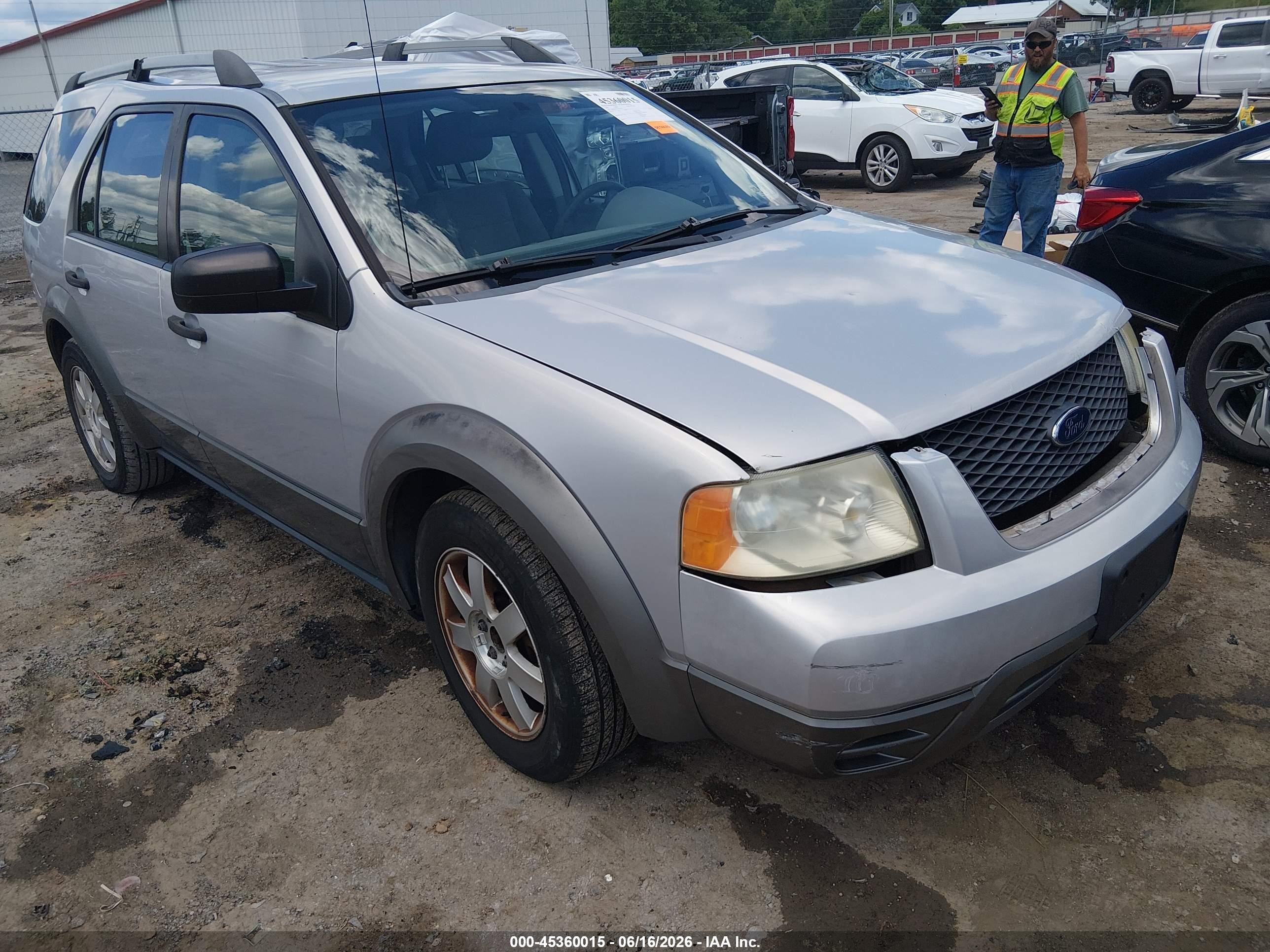 2005 Ford Freestyle Se Серебряный vin: 1FMZK01135GA17295