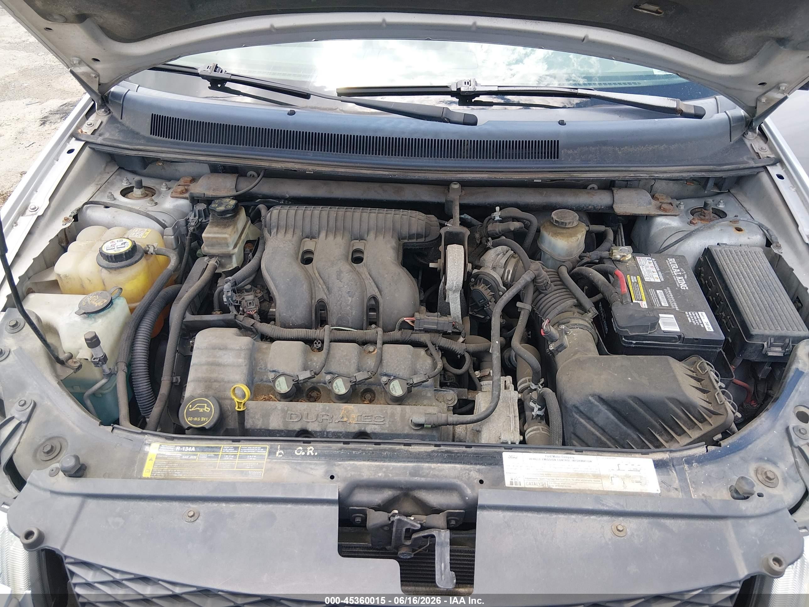 2005 Ford Freestyle Se Серебряный vin: 1FMZK01135GA17295
