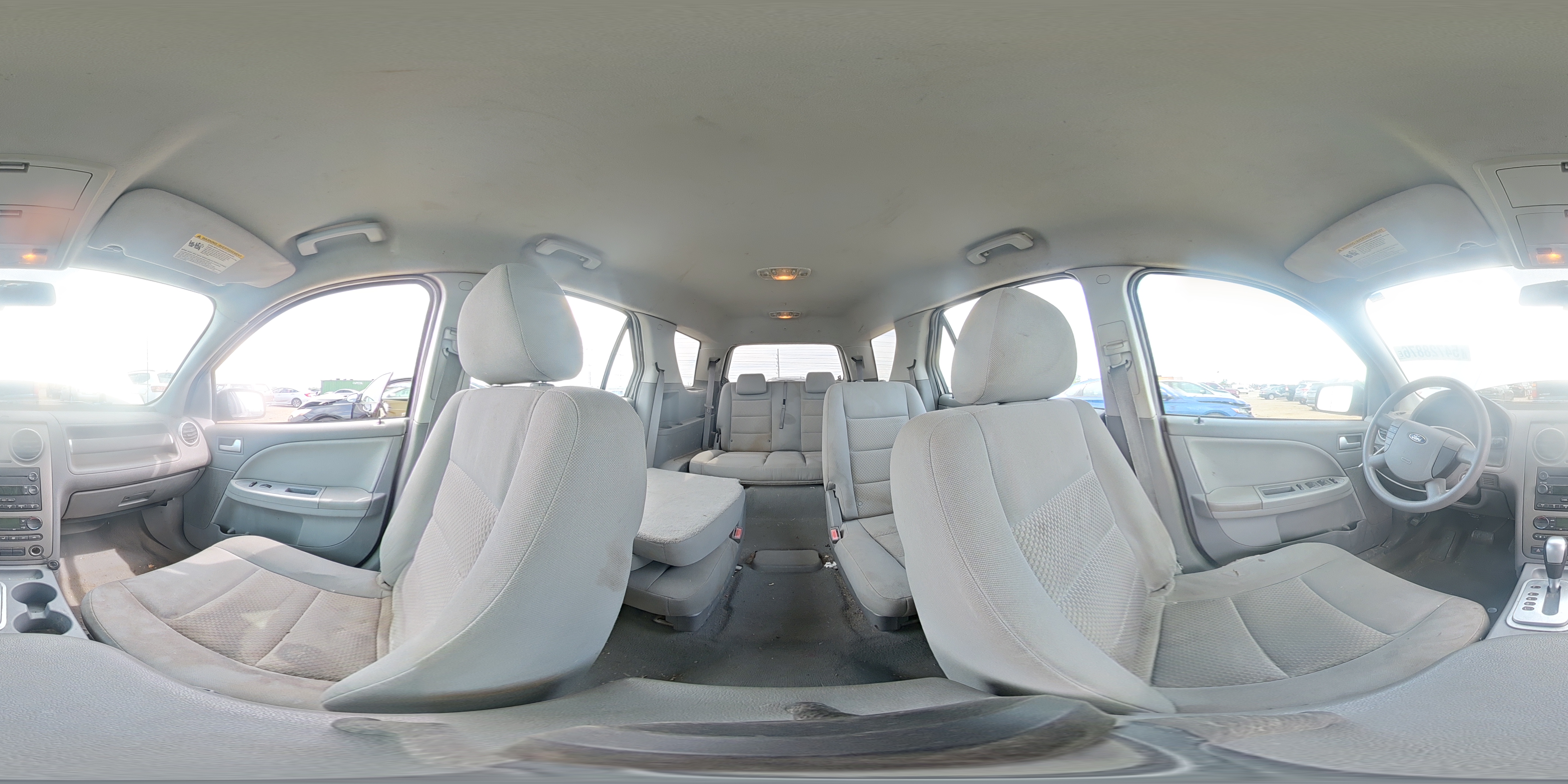 2005 Ford Freestyle Se Silver vin: 1FMZK01135GA43590