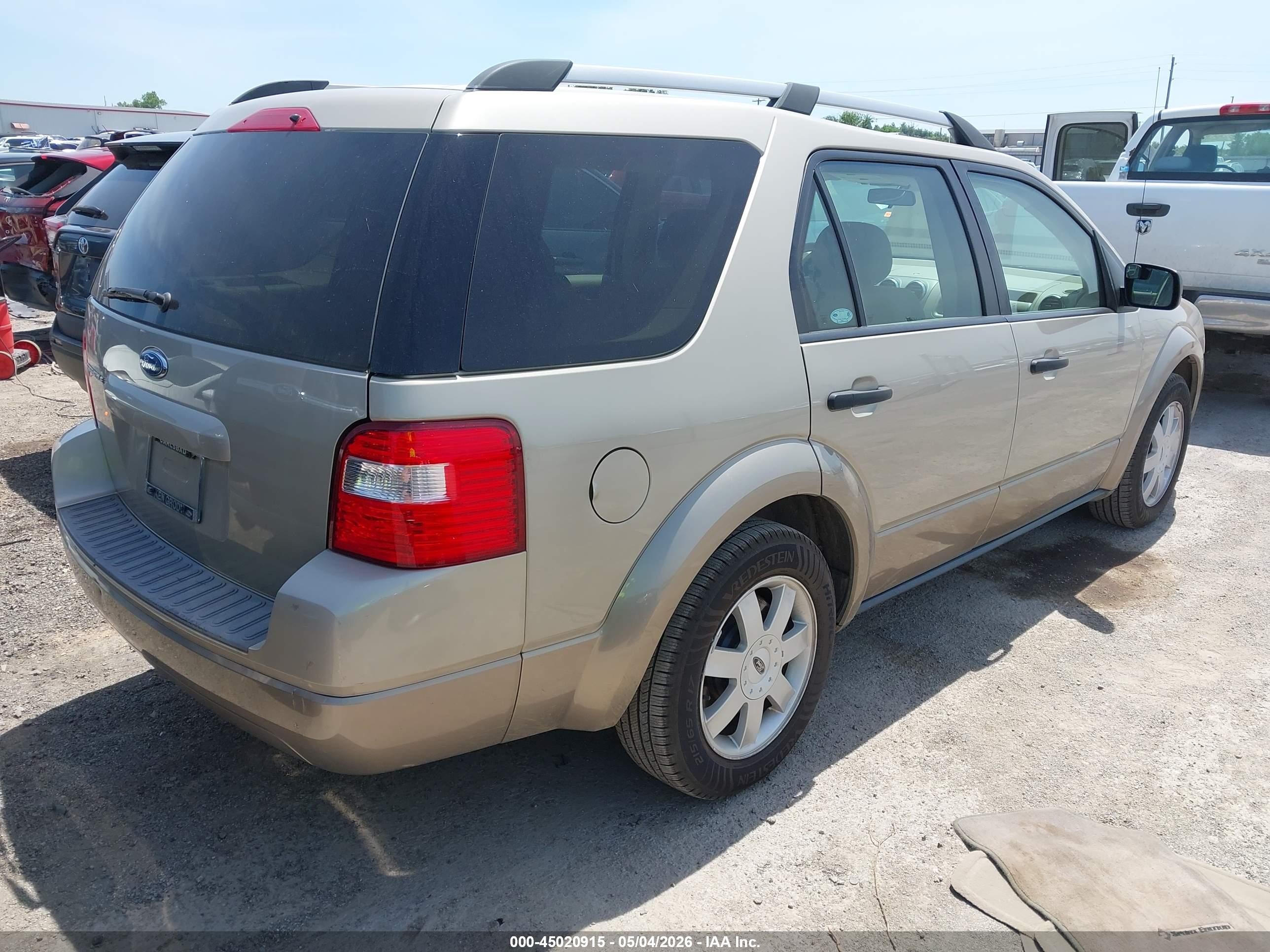 2005 Ford Freestyle Se Желто-коричневый vin: 1FMZK01145GA11683