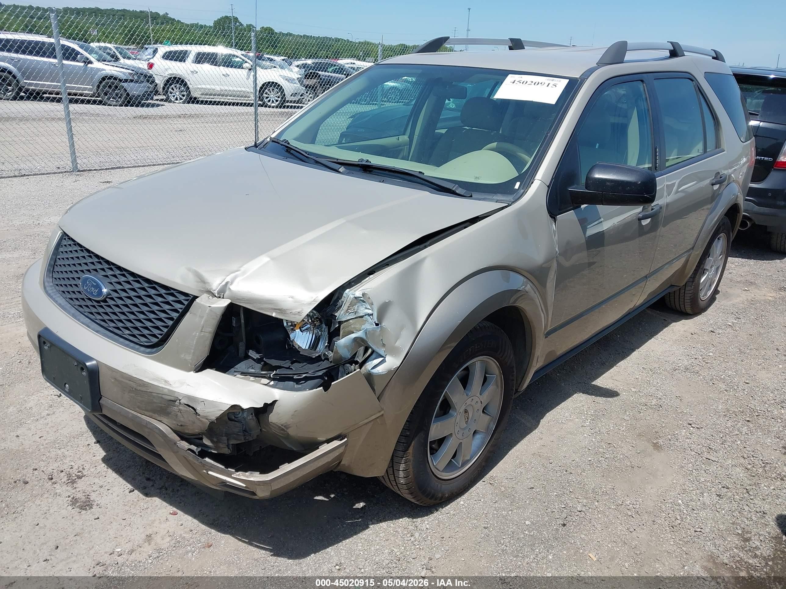 2005 Ford Freestyle Se Желто-коричневый vin: 1FMZK01145GA11683