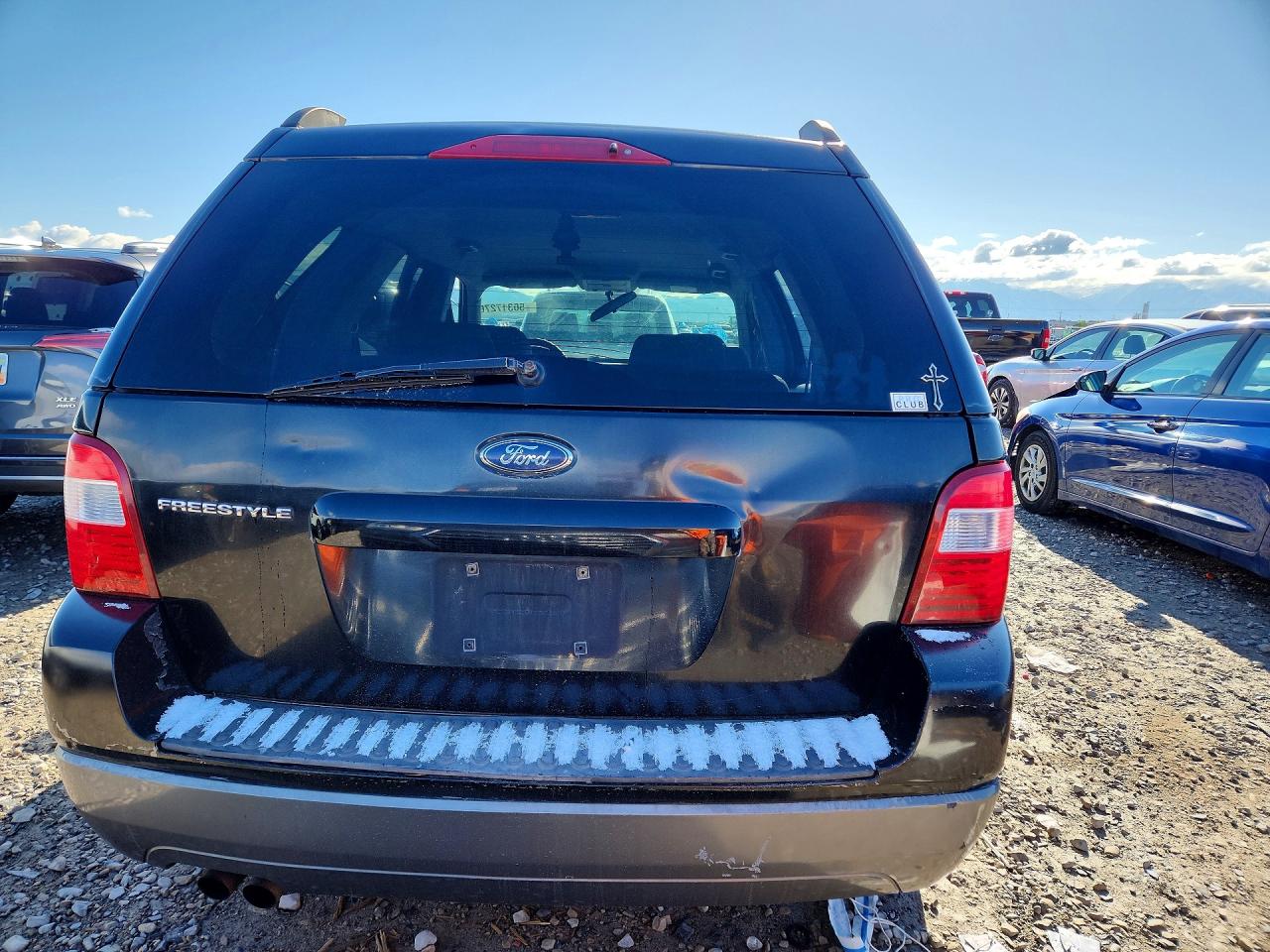 2006 Ford Freestyle Se Black vin: 1FMZK01156GA42894
