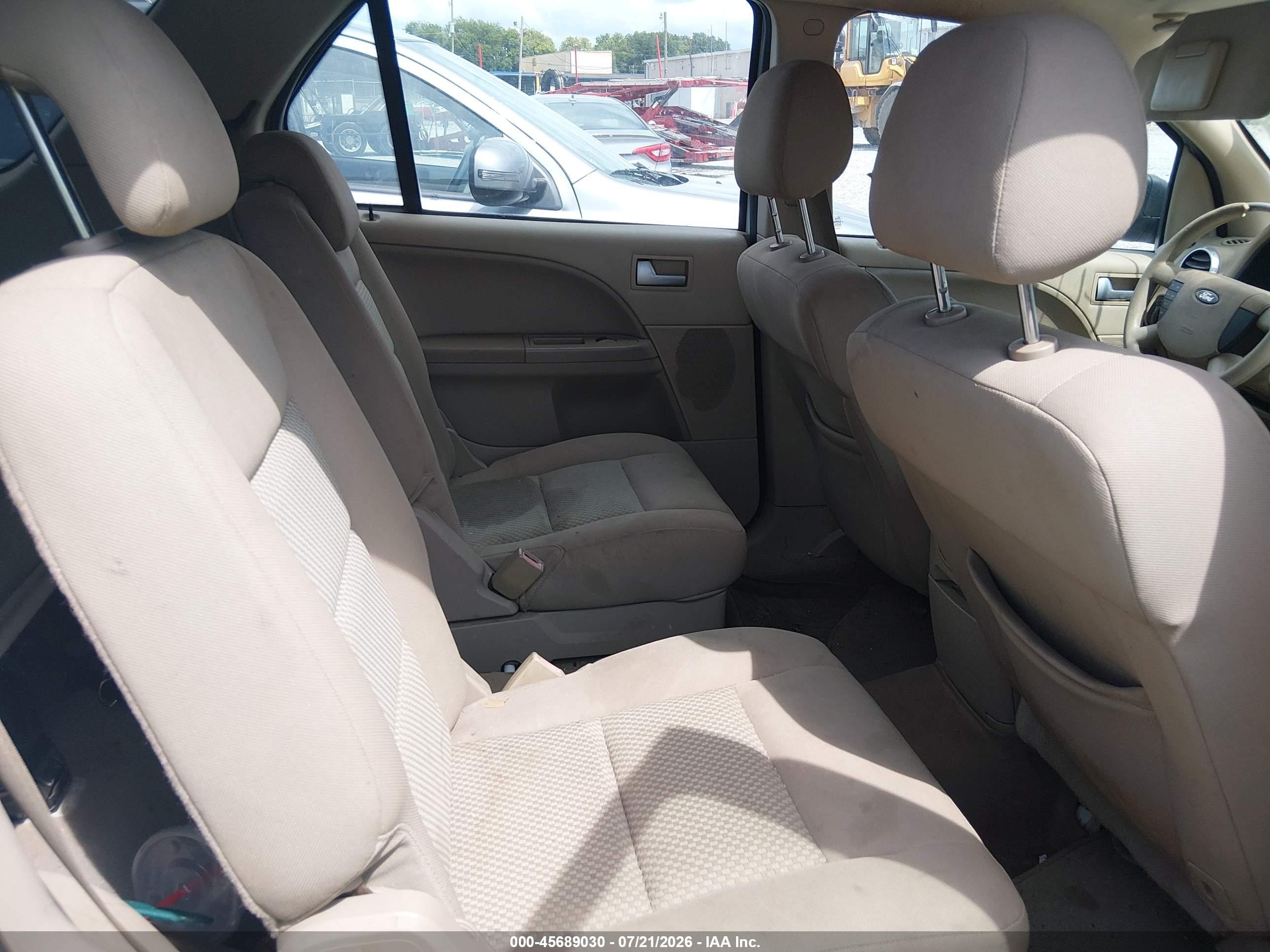 2006 Ford Freestyle Se White vin: 1FMZK01166GA41513