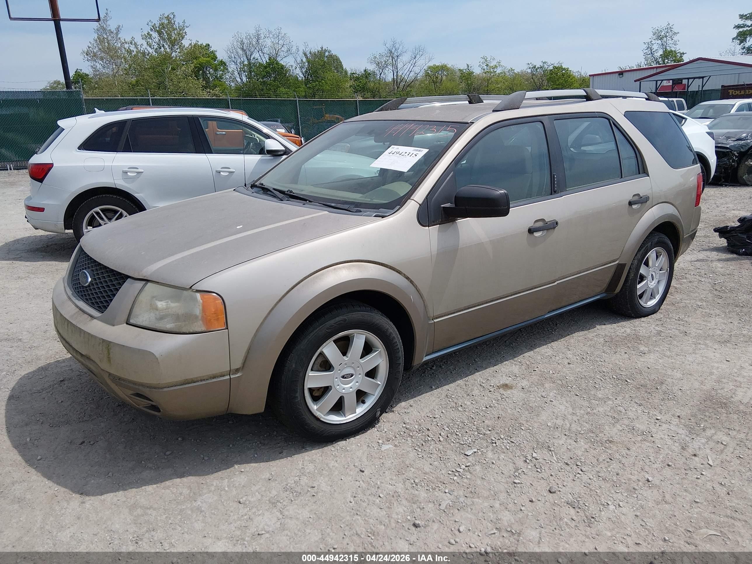 2005 Ford Freestyle Se Gold vin: 1FMZK01195GA31427