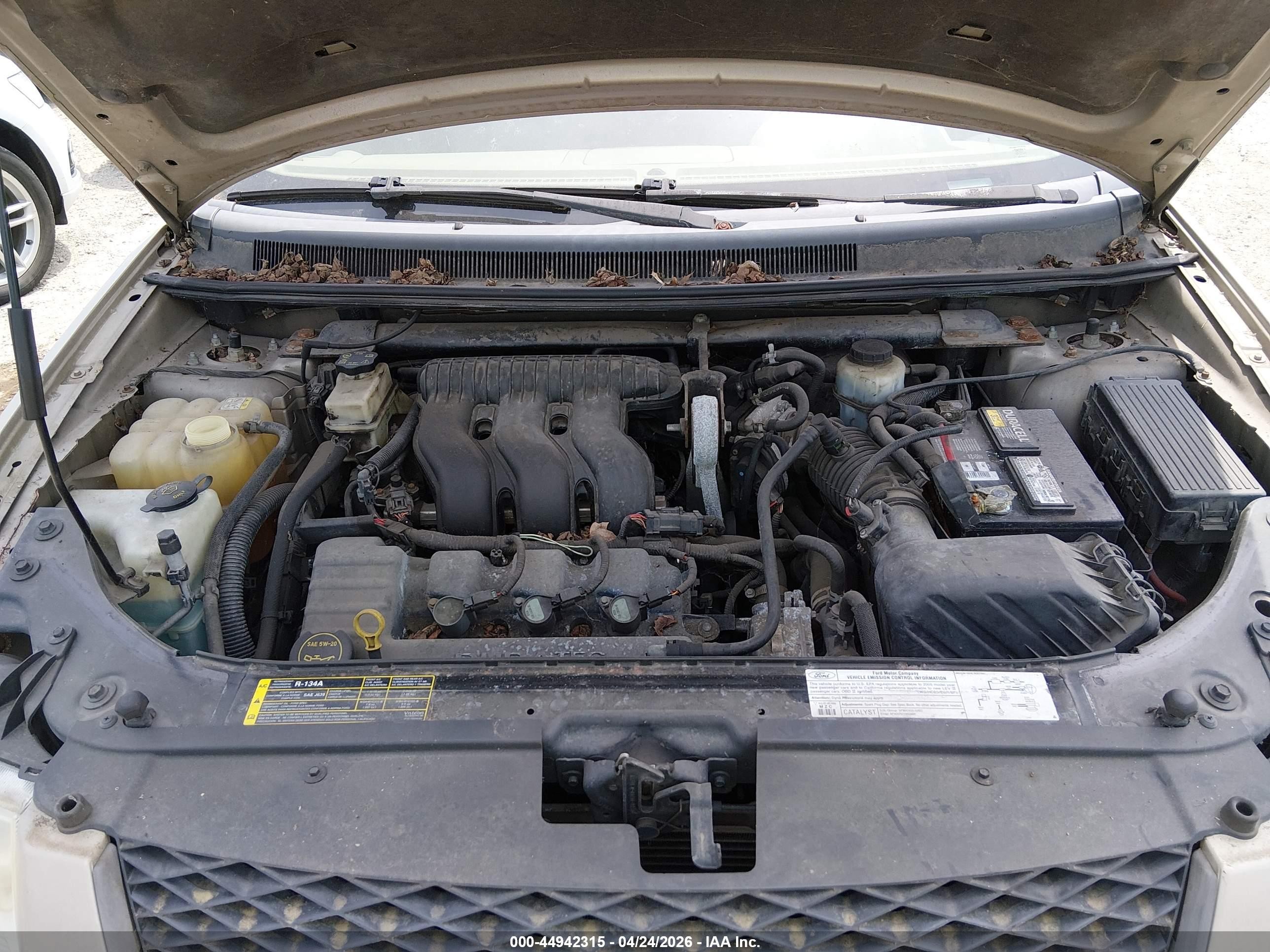 2005 Ford Freestyle Se Gold vin: 1FMZK01195GA31427