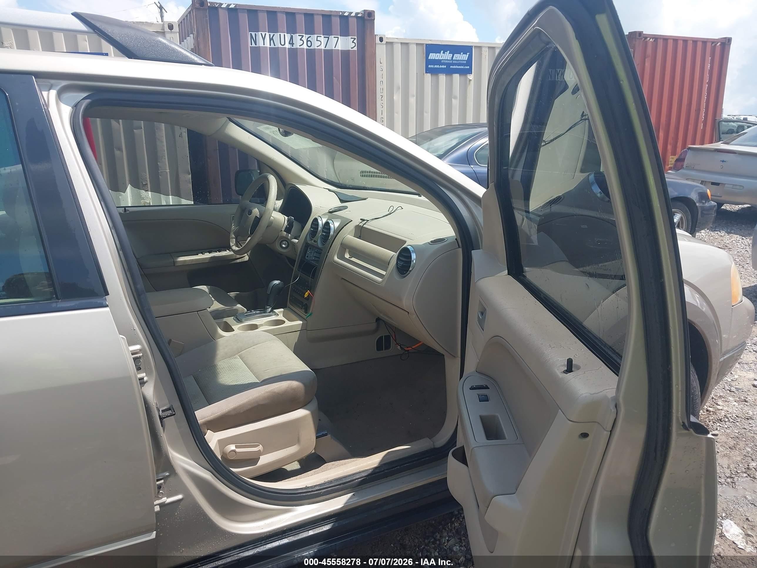 2005 Ford Freestyle Se Gold vin: 1FMZK01195GA62855