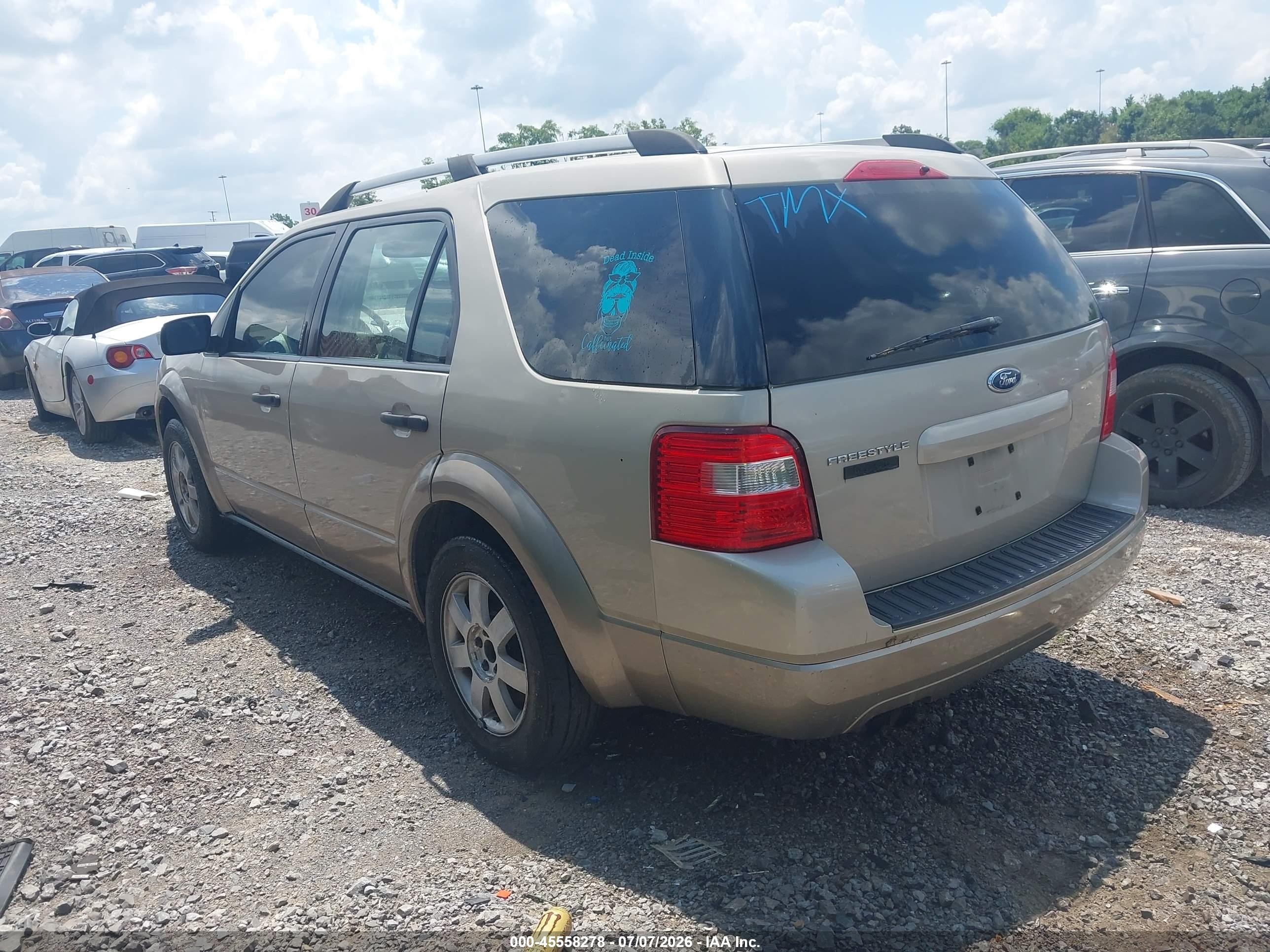 2005 Ford Freestyle Se Gold vin: 1FMZK01195GA62855