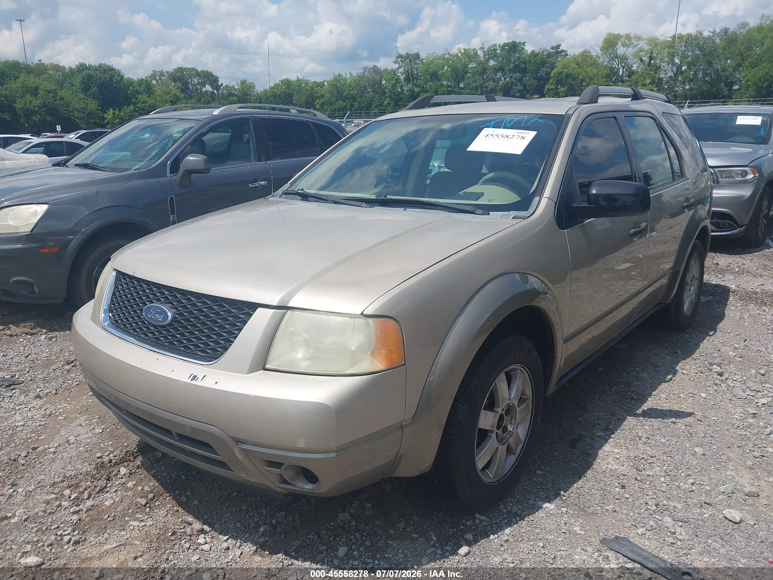 2005 Ford Freestyle Se Gold vin: 1FMZK01195GA62855