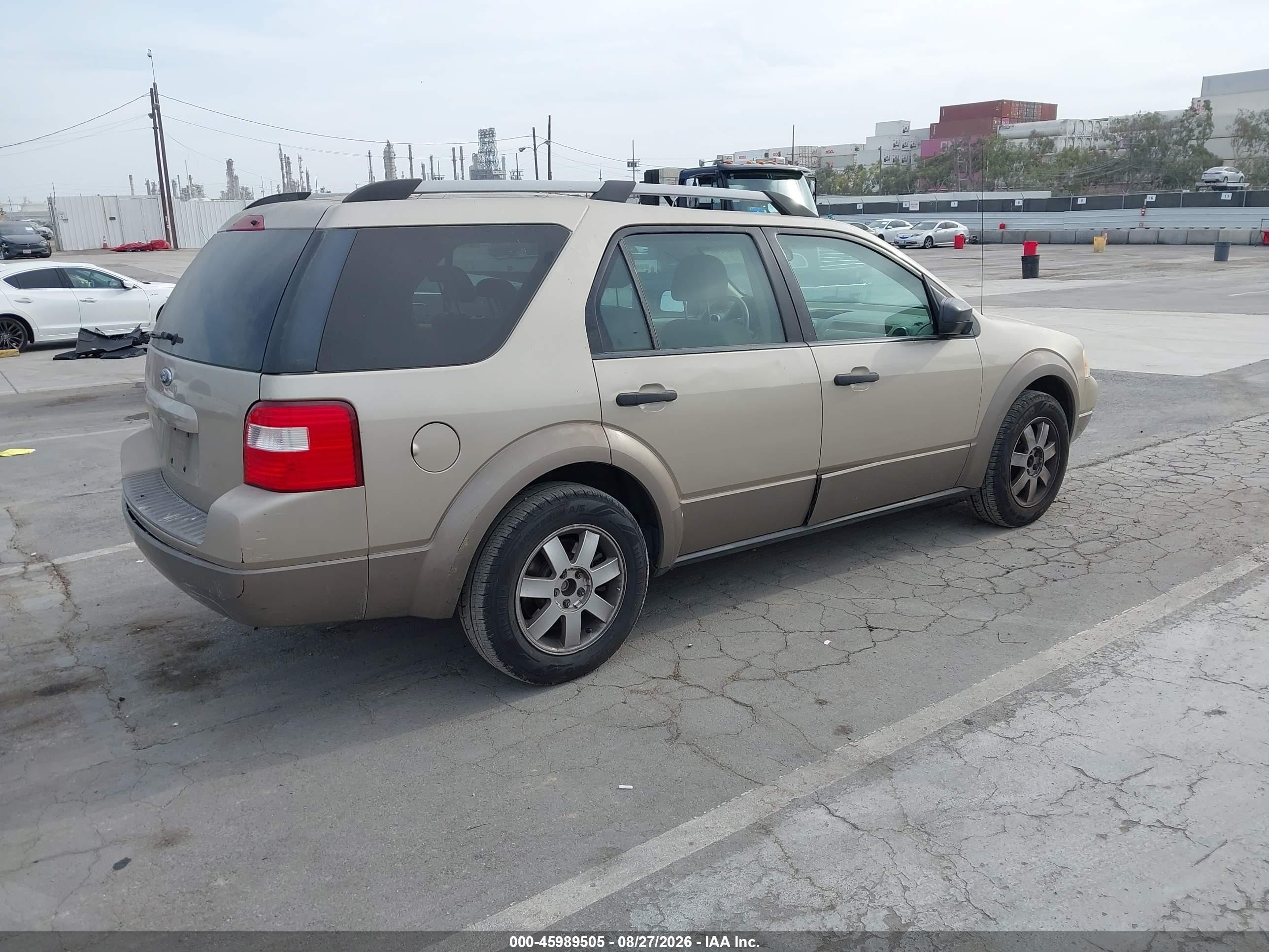 2006 Ford Freestyle Se Beige vin: 1FMZK01196GA08831