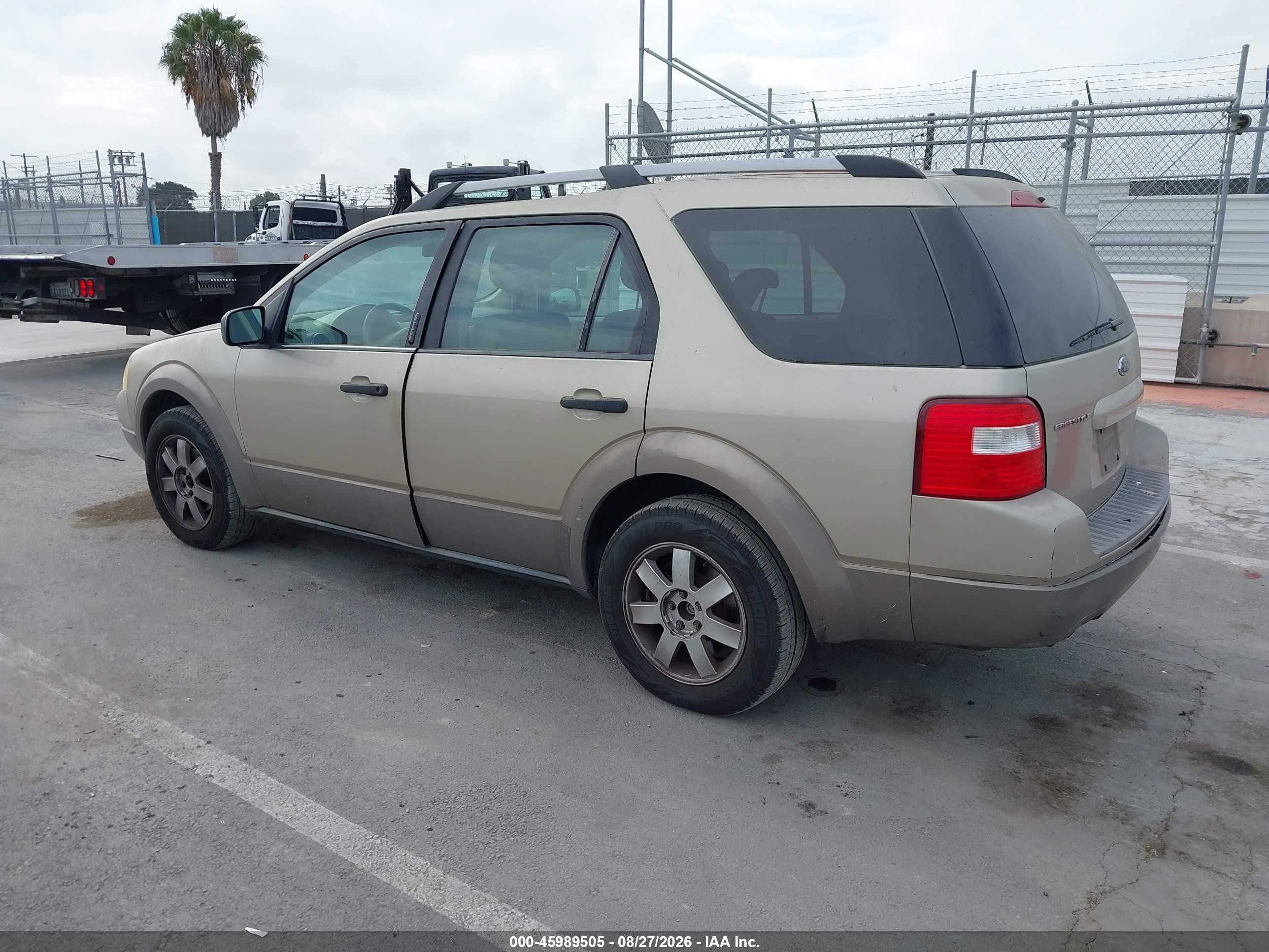 2006 Ford Freestyle Se Beige vin: 1FMZK01196GA08831