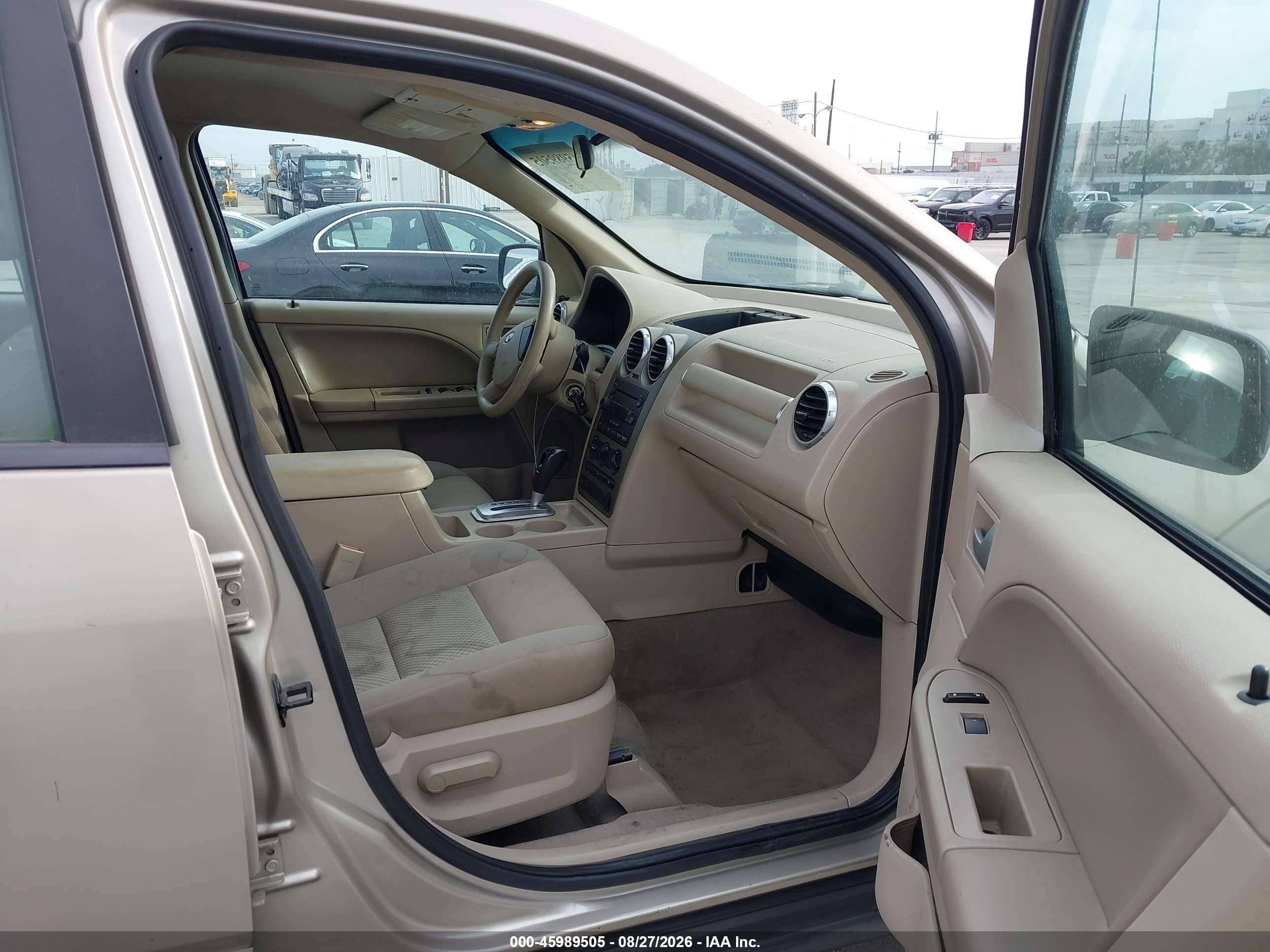 2006 Ford Freestyle Se Beige vin: 1FMZK01196GA08831