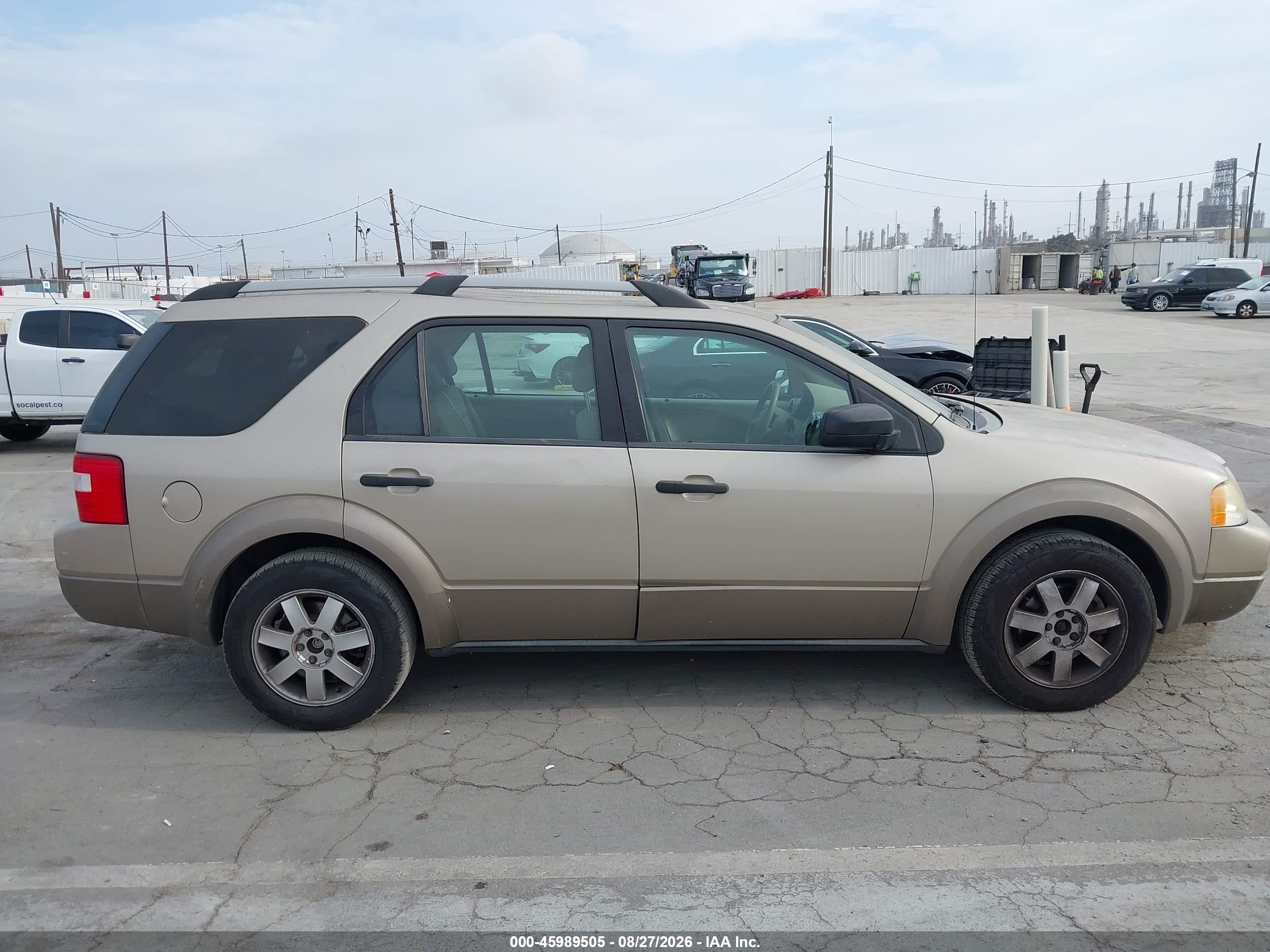 2006 Ford Freestyle Se Beige vin: 1FMZK01196GA08831