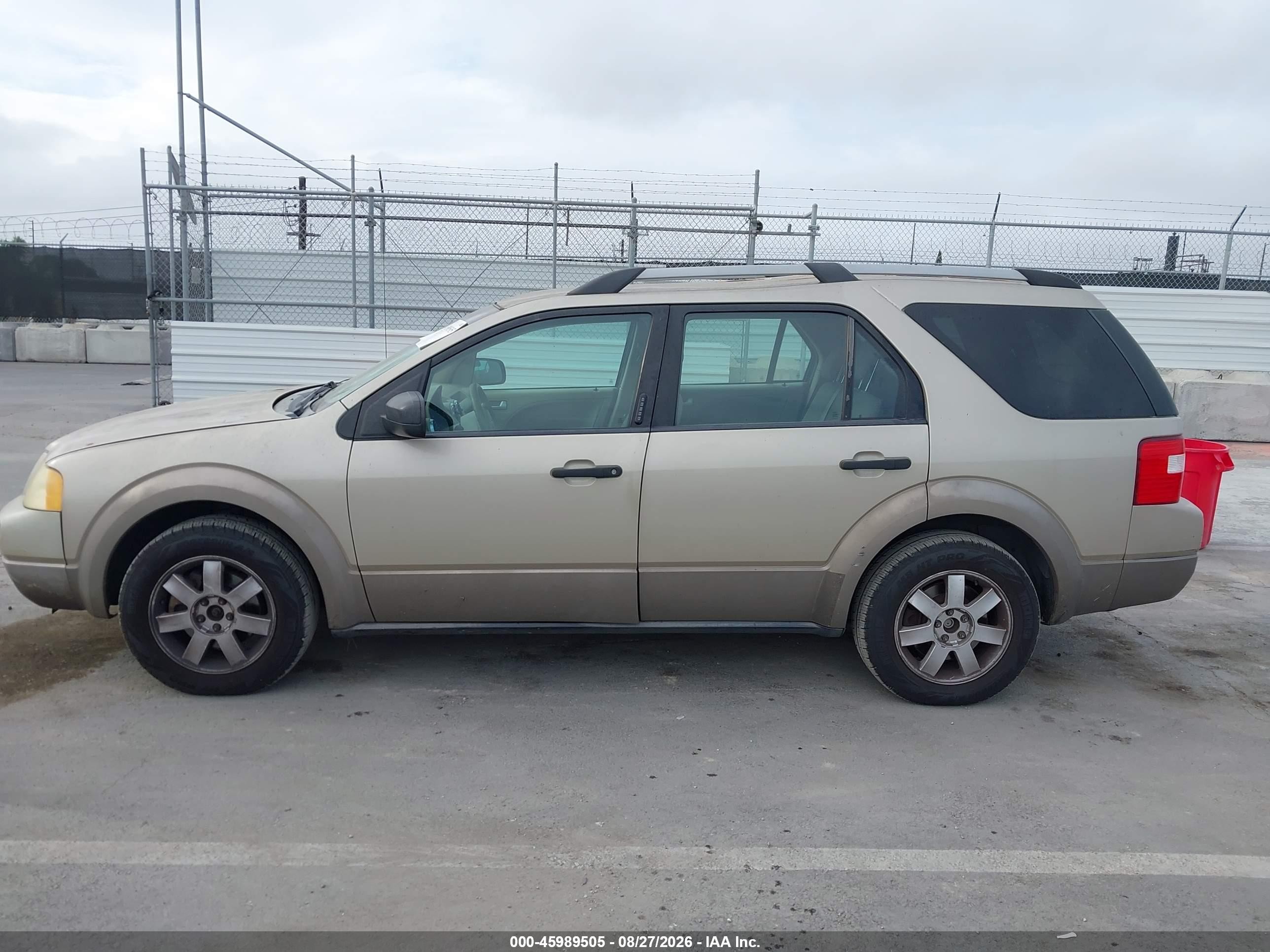 2006 Ford Freestyle Se Beige vin: 1FMZK01196GA08831
