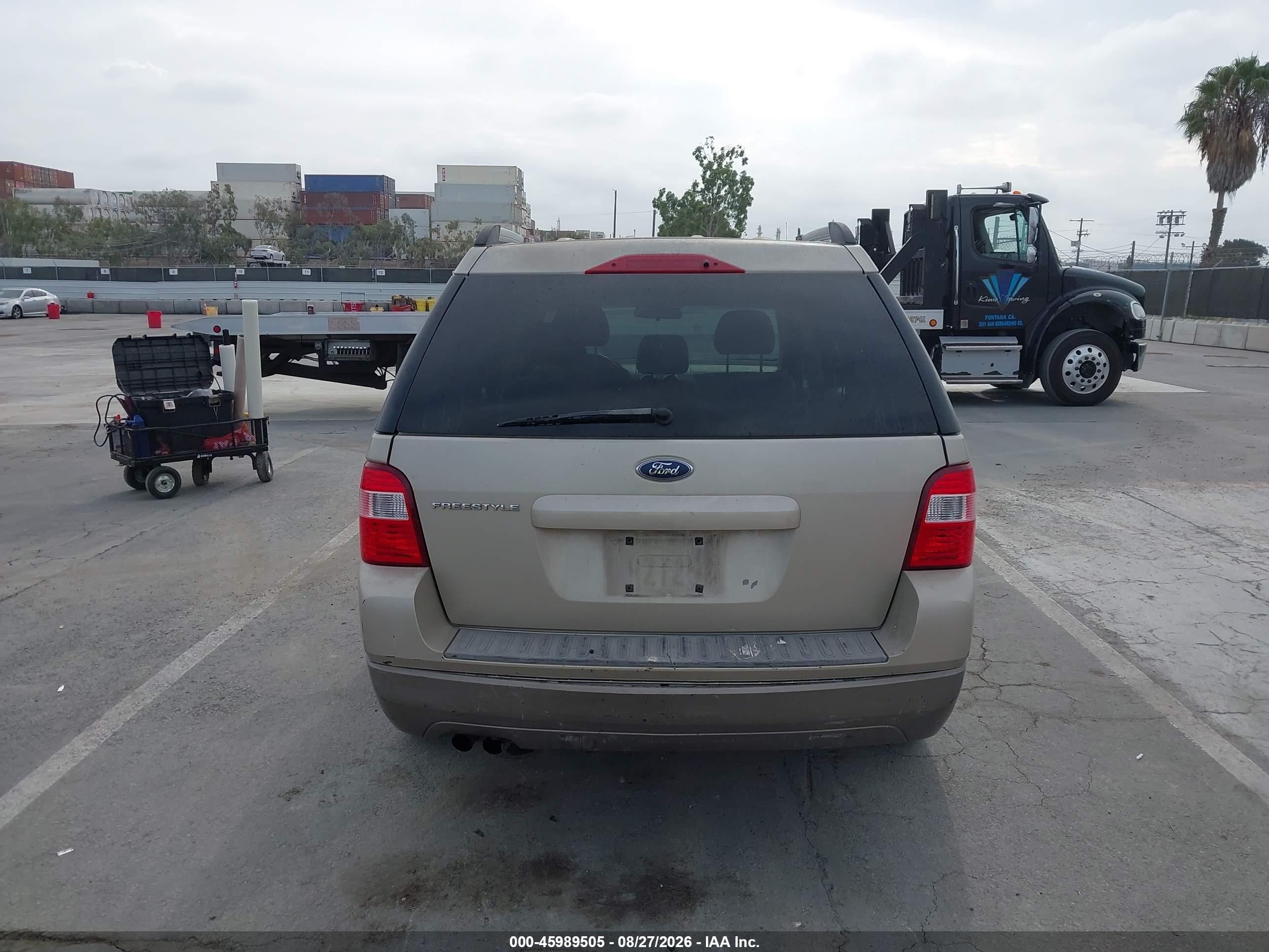 2006 Ford Freestyle Se Beige vin: 1FMZK01196GA08831