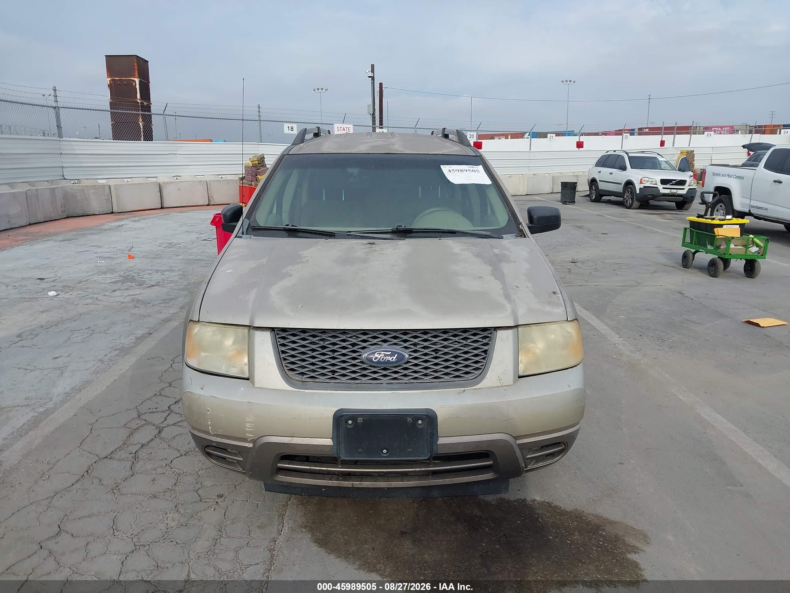 2006 Ford Freestyle Se Beige vin: 1FMZK01196GA08831