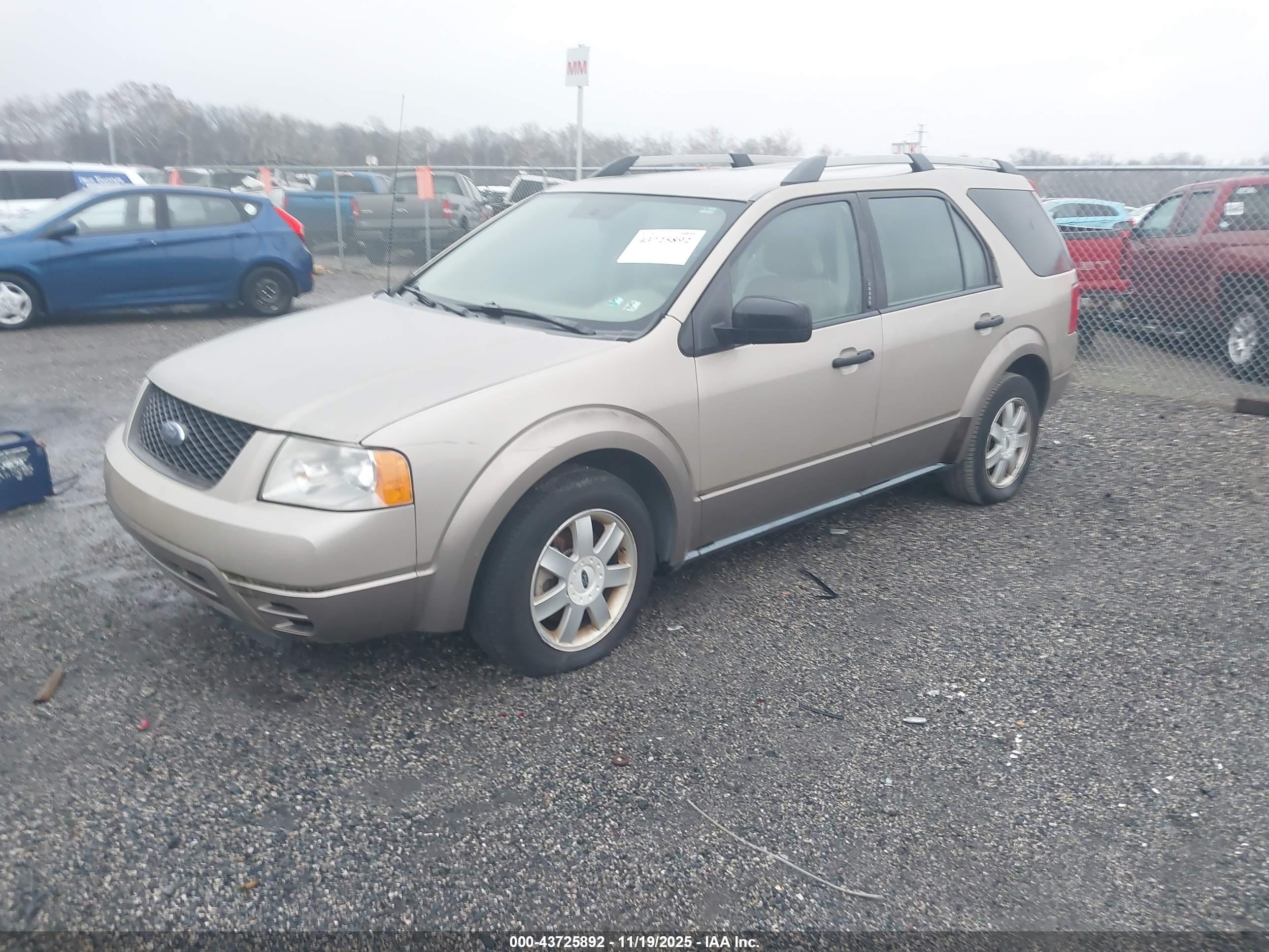 2006 Ford Freestyle Se Gold vin: 1FMZK011X6GA26884