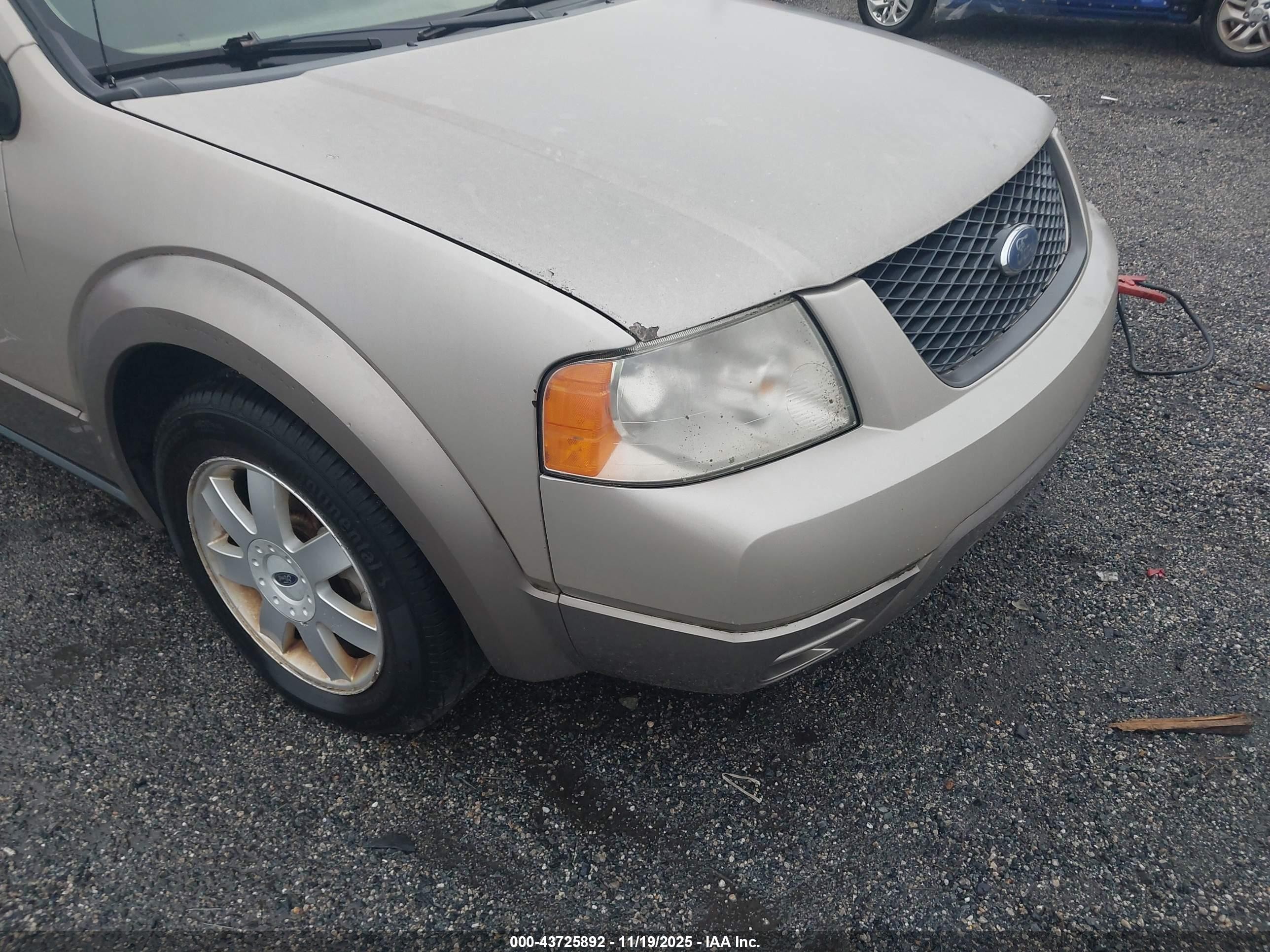 2006 Ford Freestyle Se Gold vin: 1FMZK011X6GA26884