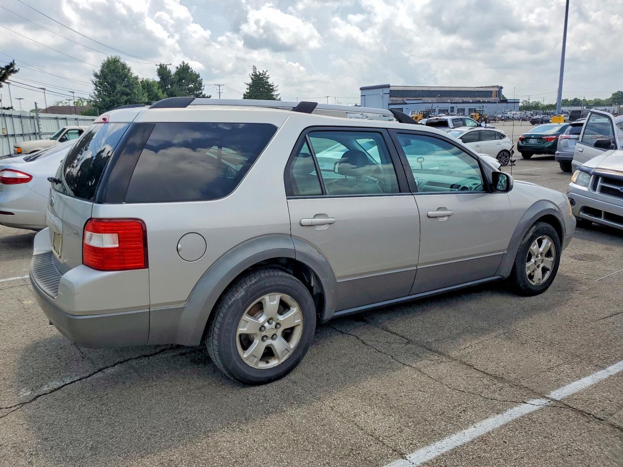 2007 Ford Freestyle Sel Silver vin: 1FMZK02107GA11603