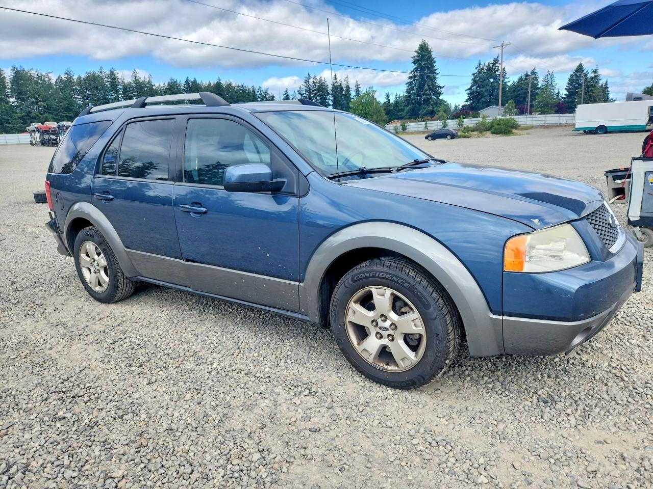 2005 Ford Freestyle Sel Blue vin: 1FMZK02115GA04155