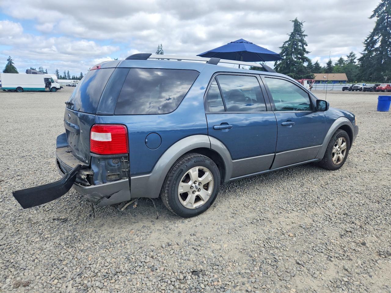 2005 Ford Freestyle Sel Blue vin: 1FMZK02115GA04155