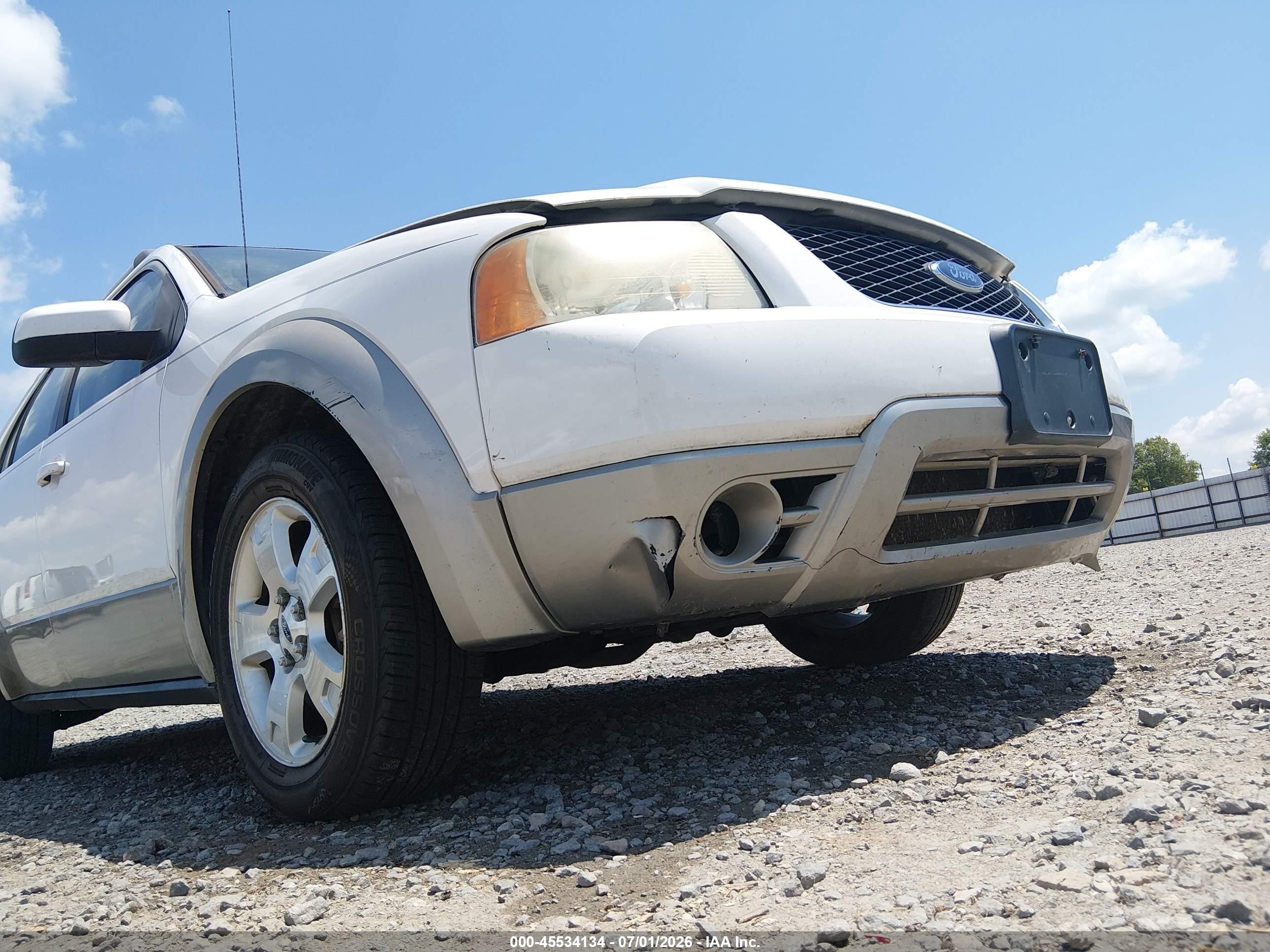 2006 Ford Freestyle Sel Белый vin: 1FMZK02126GA45900