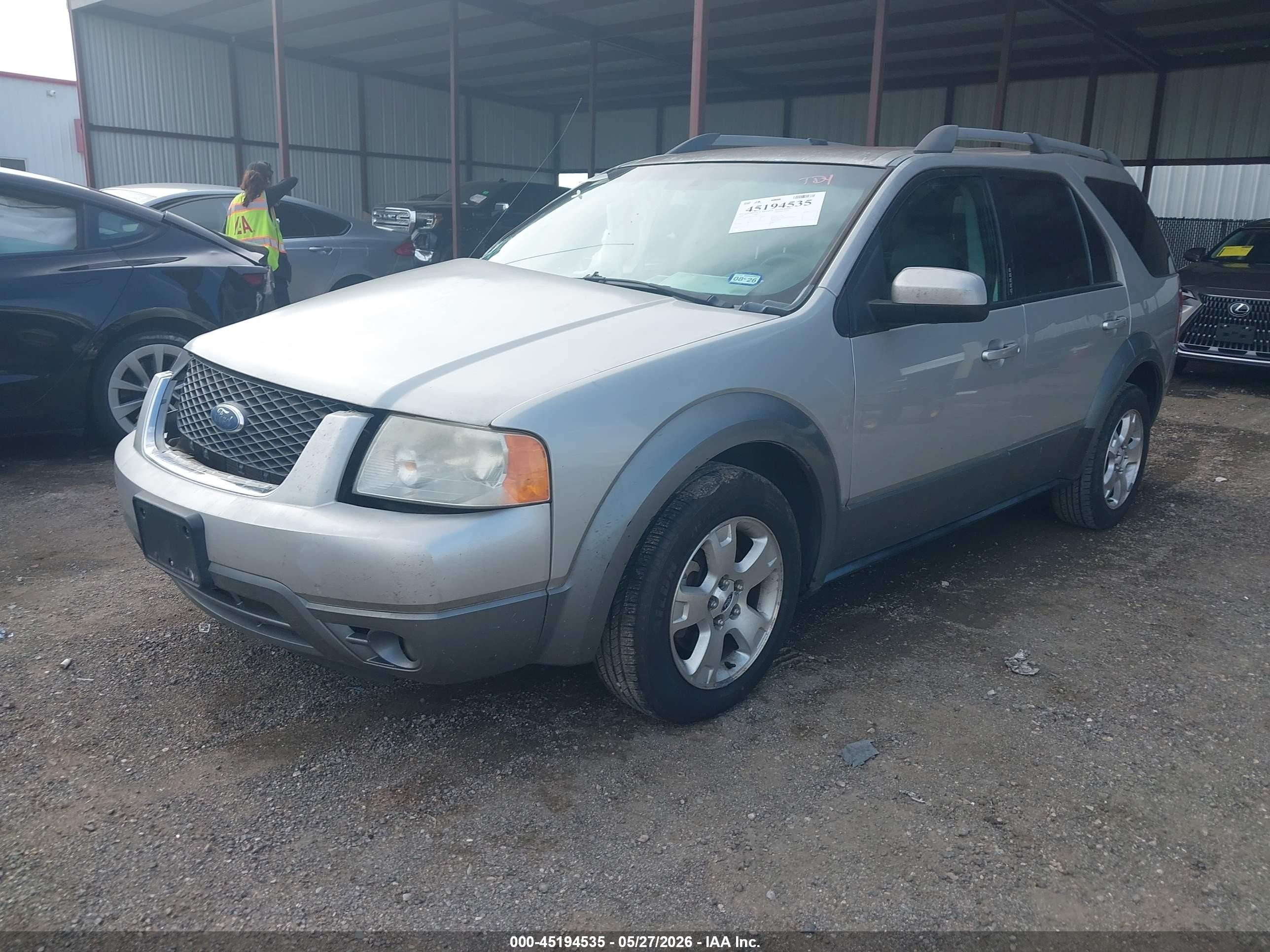 2006 Ford Freestyle Sel Silver vin: 1FMZK02136GA02201