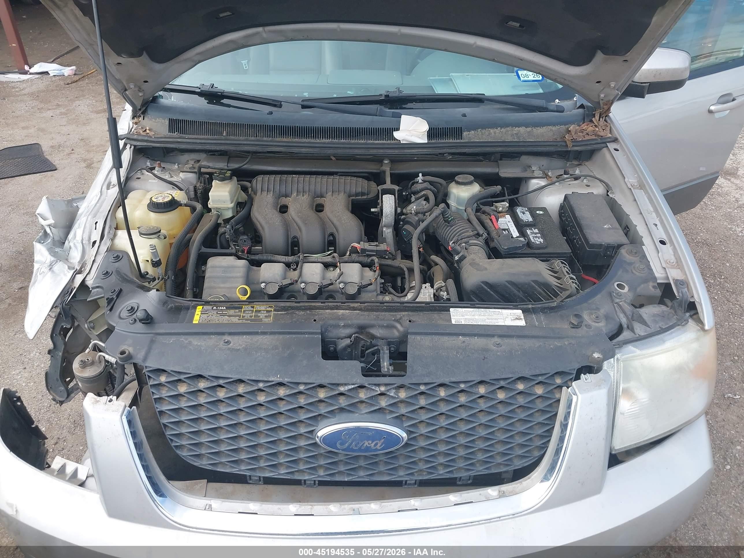 2006 Ford Freestyle Sel Silver vin: 1FMZK02136GA02201