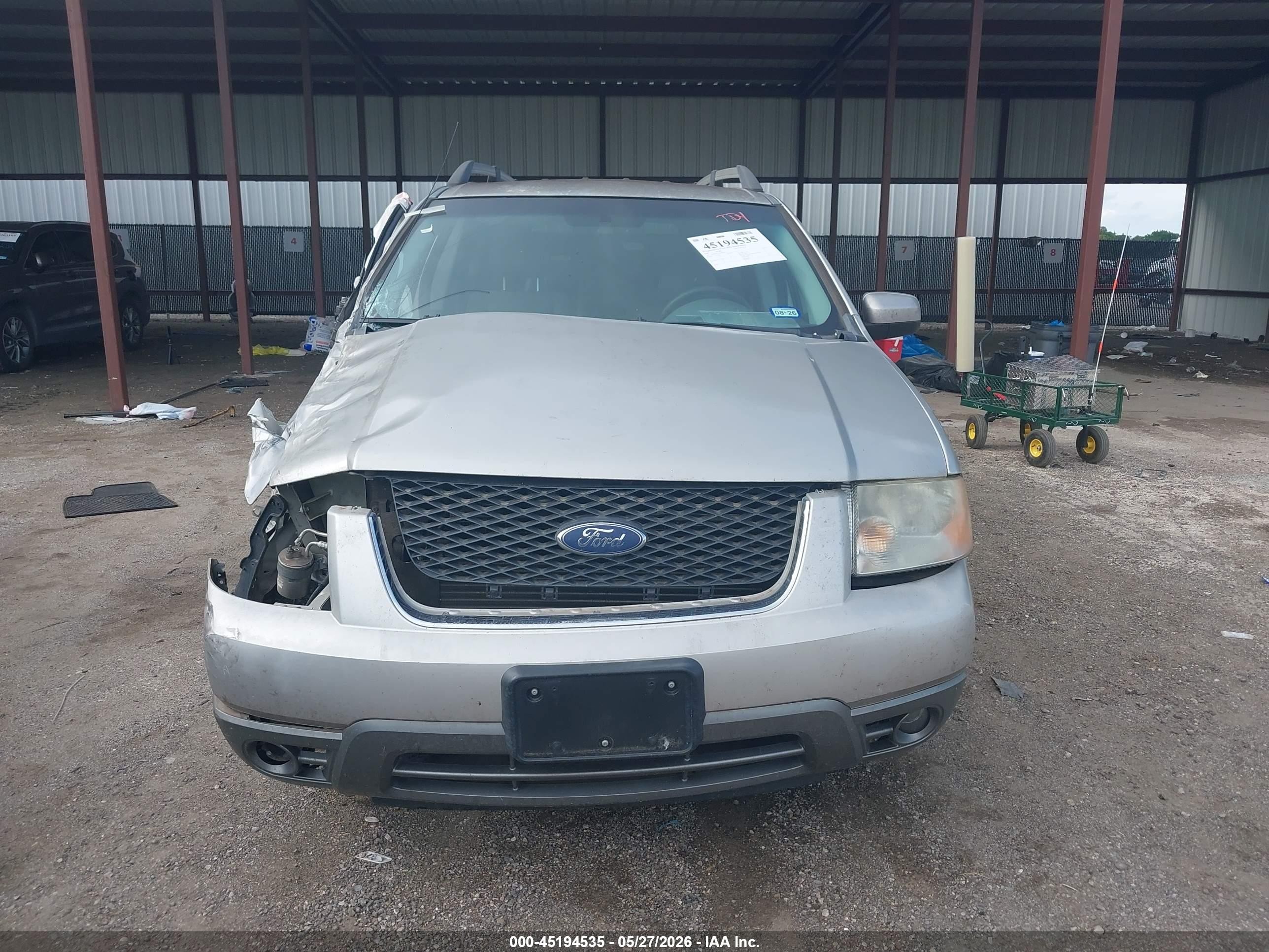 2006 Ford Freestyle Sel Silver vin: 1FMZK02136GA02201