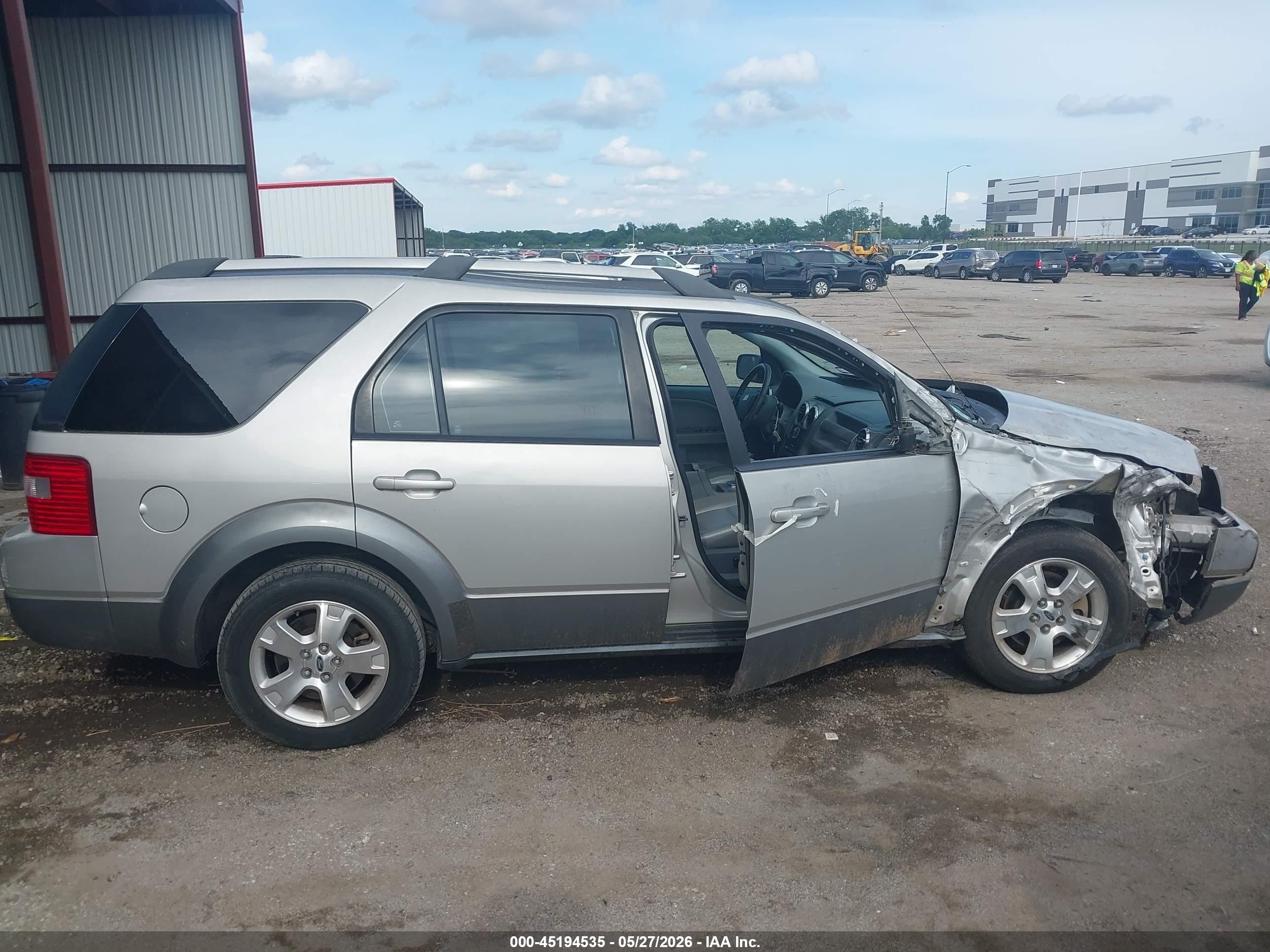 2006 Ford Freestyle Sel Silver vin: 1FMZK02136GA02201