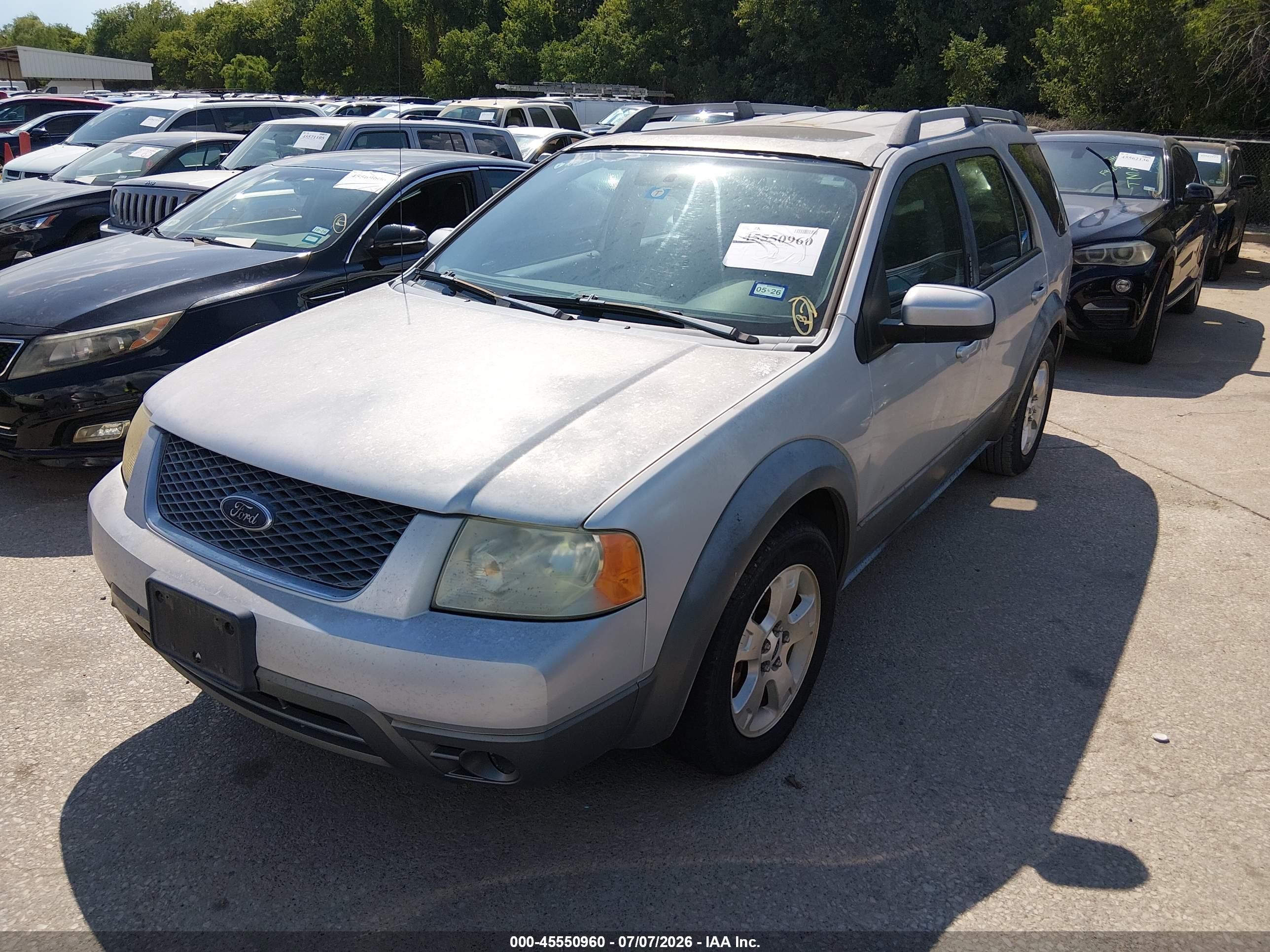2005 Ford Freestyle Sel Silver vin: 1FMZK02155GA36915