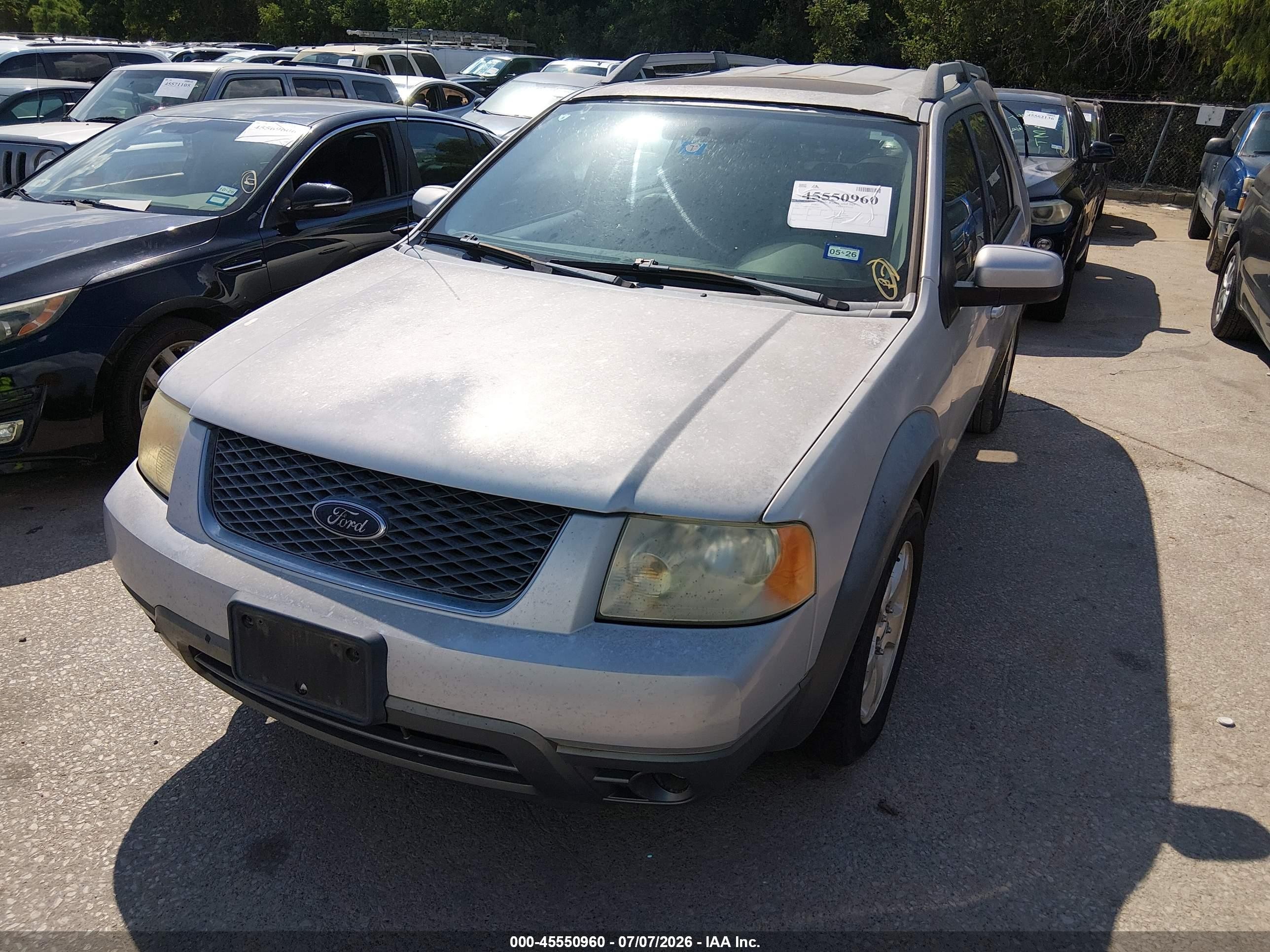 2005 Ford Freestyle Sel Silver vin: 1FMZK02155GA36915