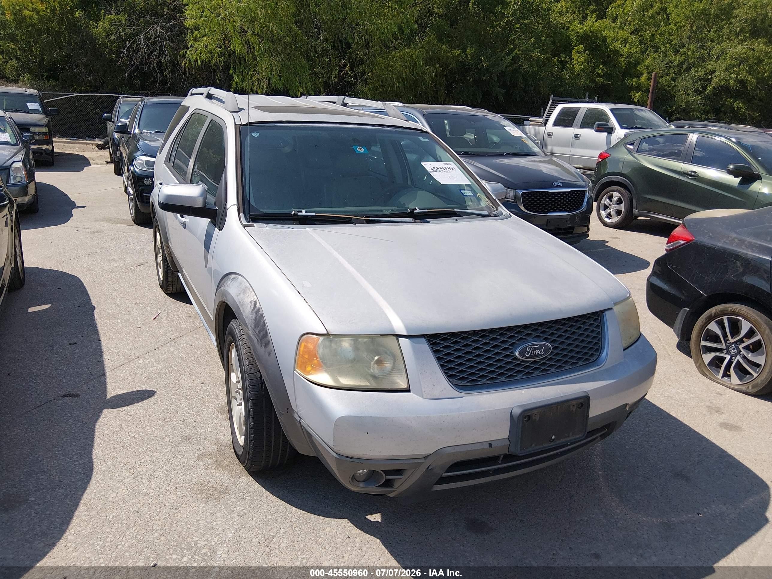 2005 Ford Freestyle Sel Silver vin: 1FMZK02155GA36915