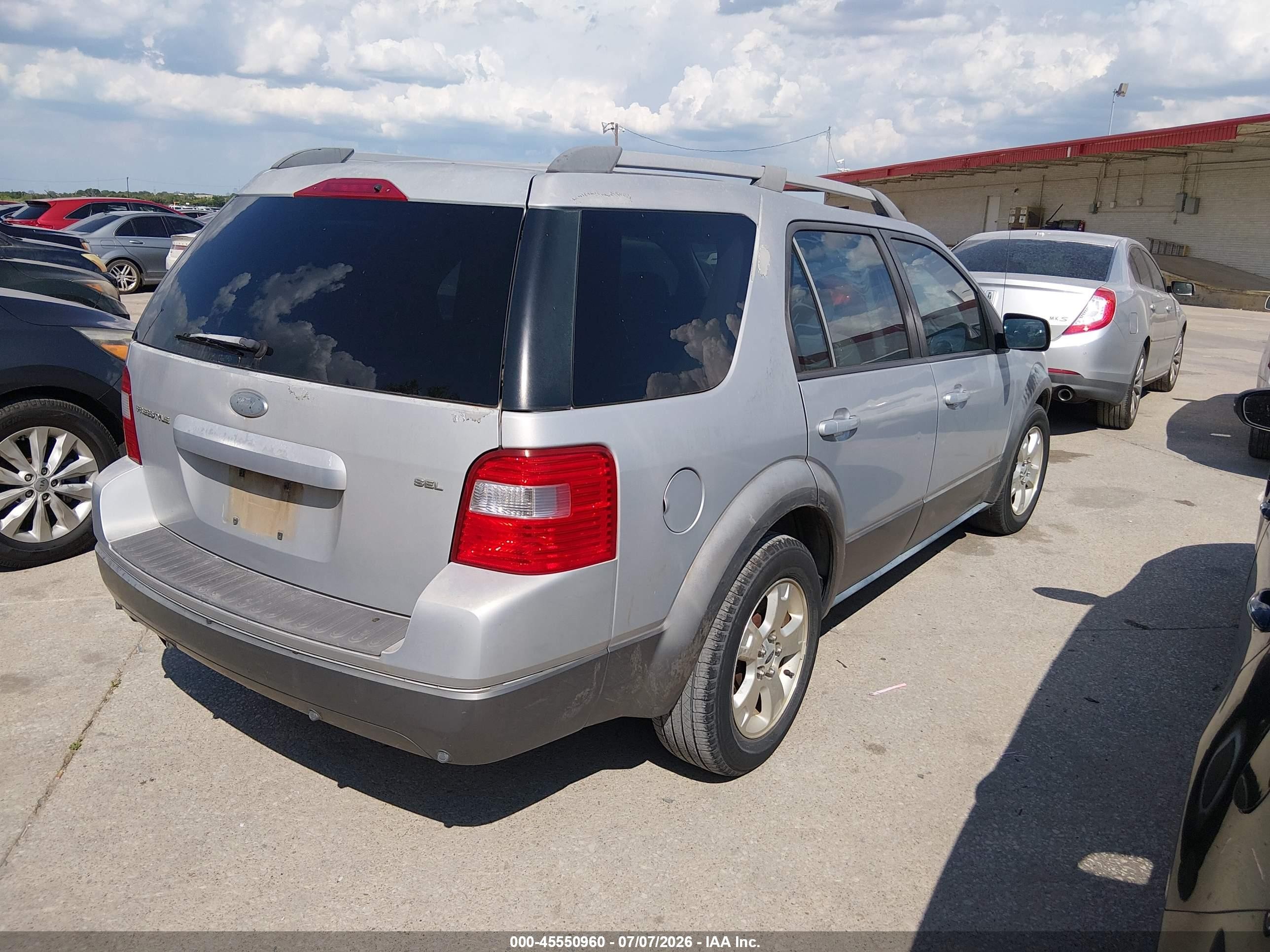 2005 Ford Freestyle Sel Silver vin: 1FMZK02155GA36915