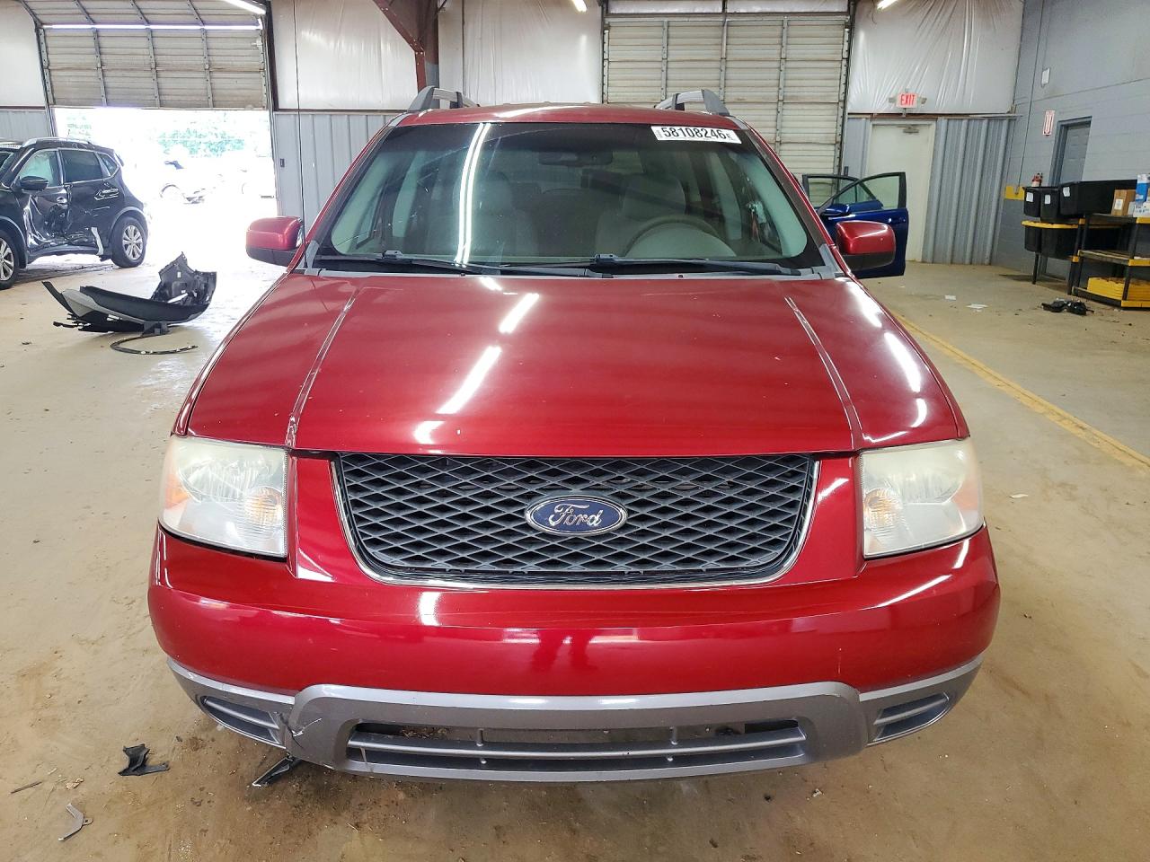 2007 Ford Freestyle Sel Red vin: 1FMZK02157GA00239