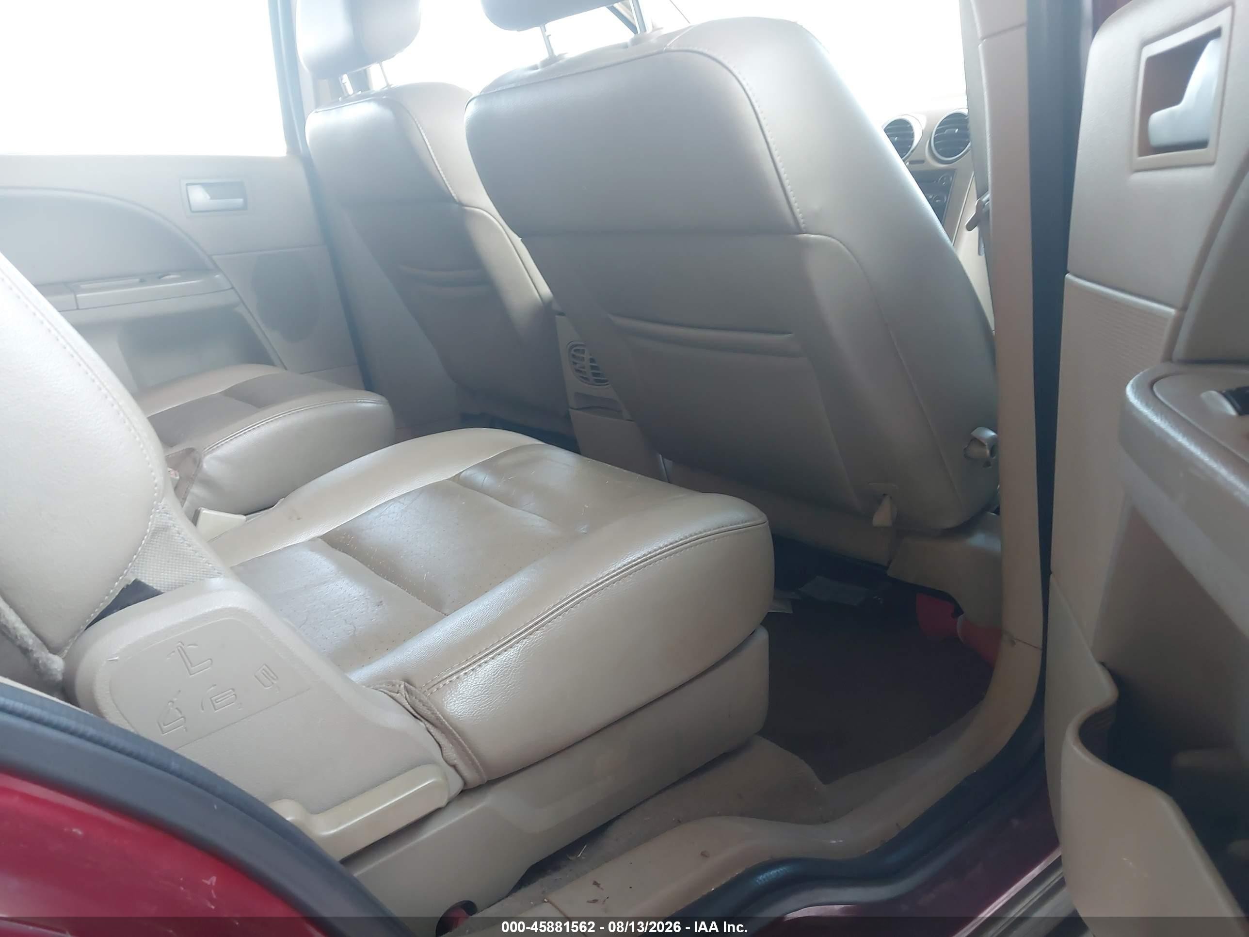 2006 Ford Freestyle Sel Красный vin: 1FMZK02166GA53594