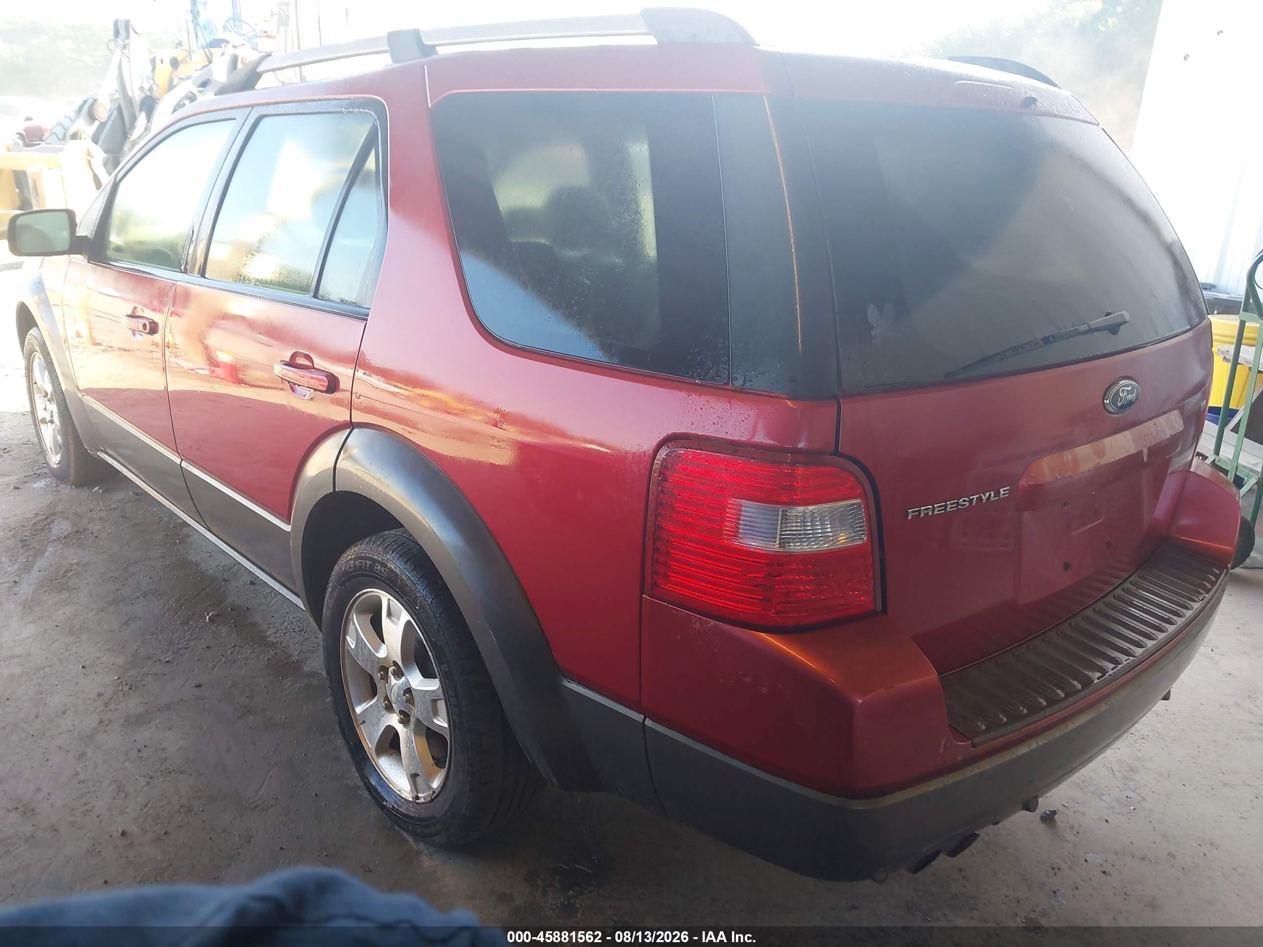2006 Ford Freestyle Sel Красный vin: 1FMZK02166GA53594
