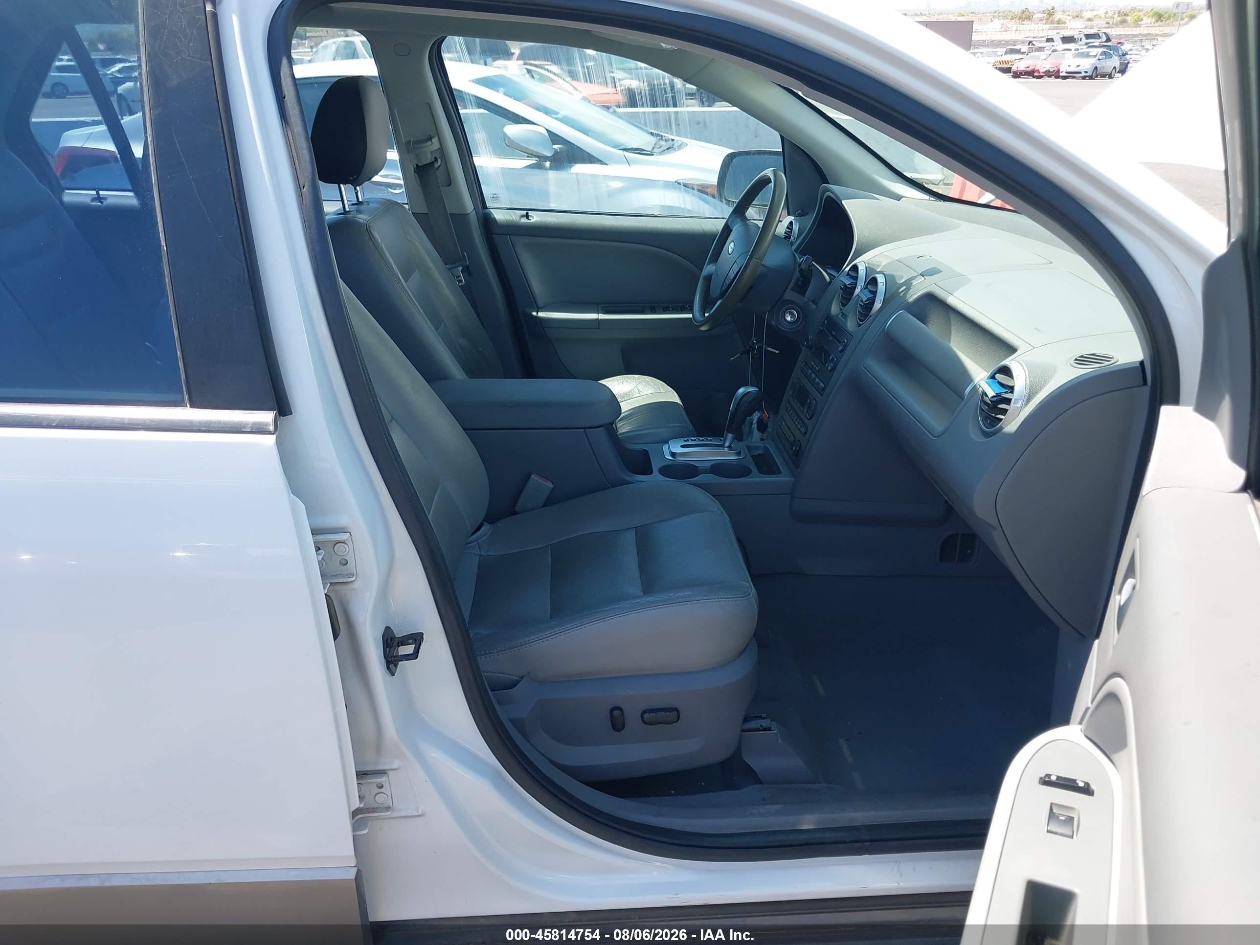 2006 Ford Freestyle Sel White vin: 1FMZK02176GA31572