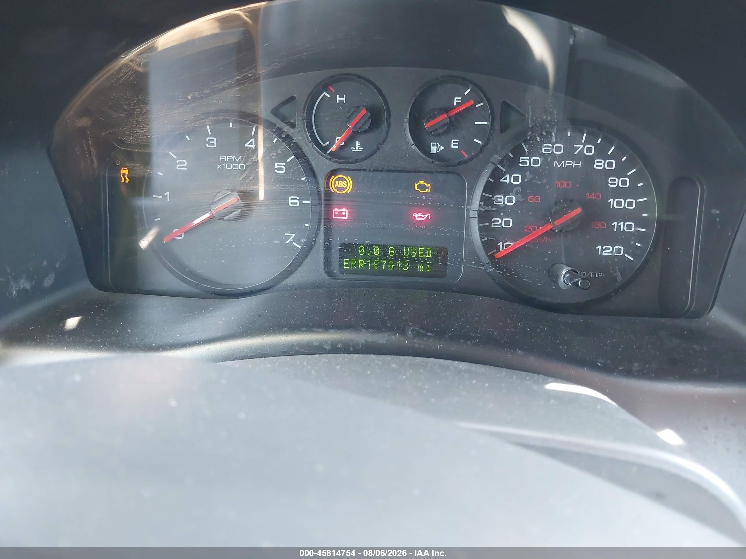 2006 Ford Freestyle Sel White vin: 1FMZK02176GA31572