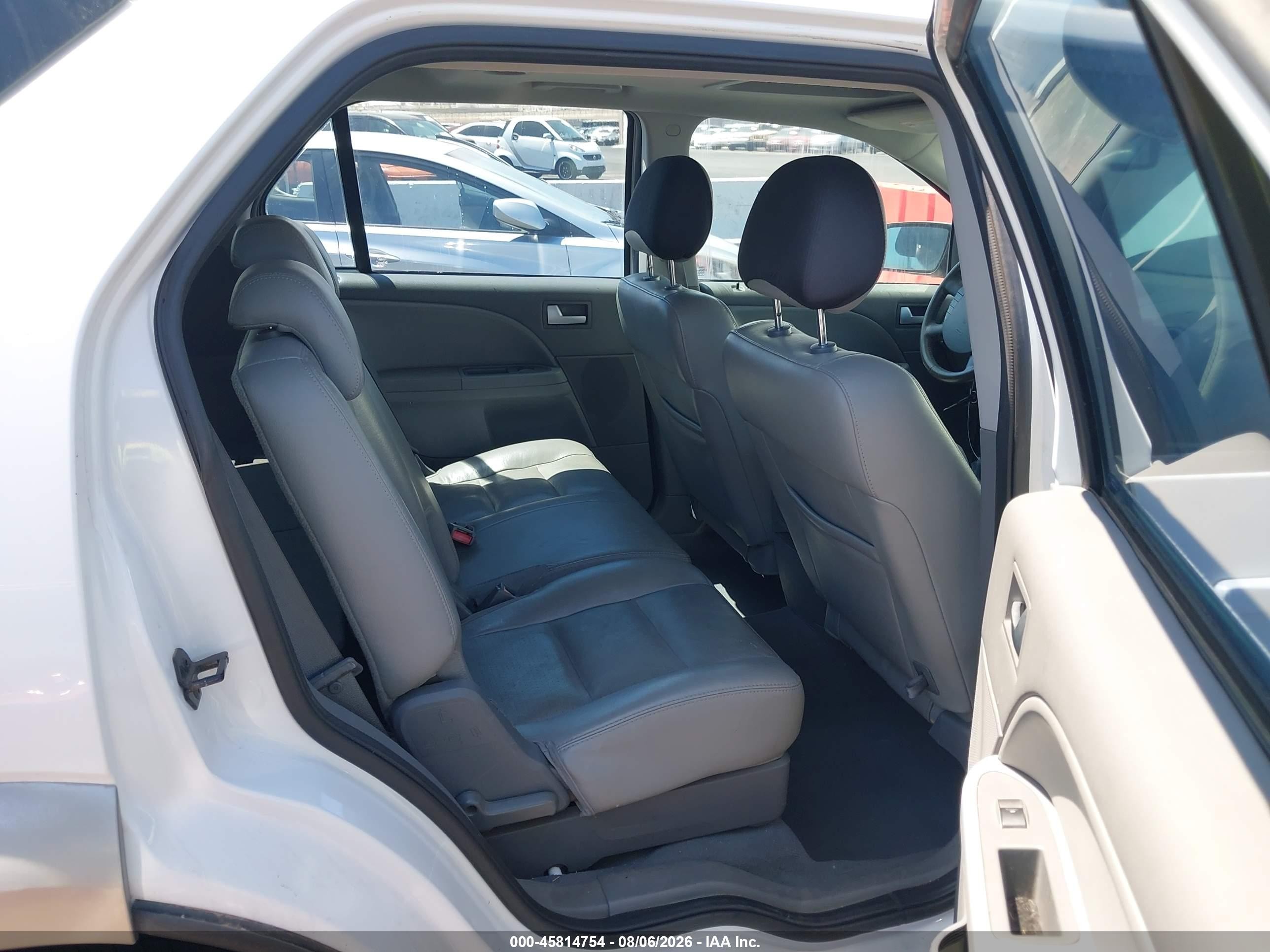 2006 Ford Freestyle Sel White vin: 1FMZK02176GA31572