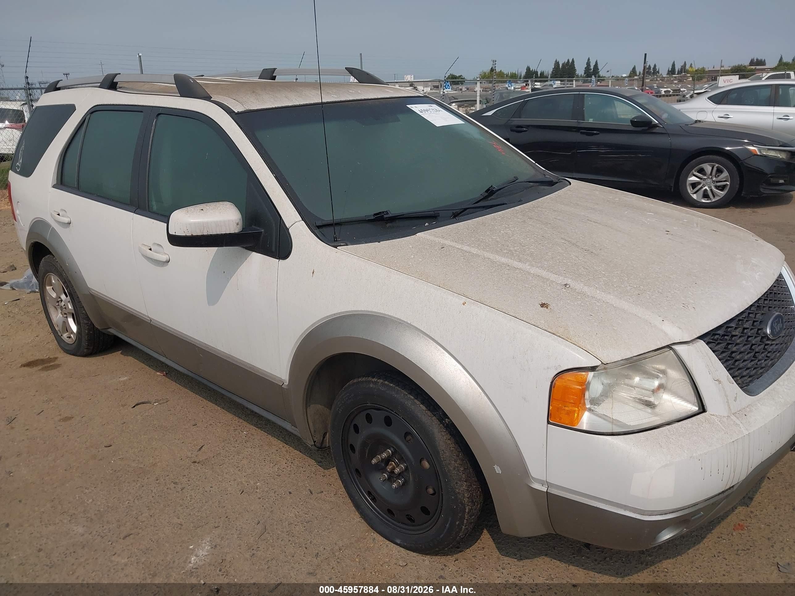 2005 Ford Freestyle Sel Белый vin: 1FMZK02185GA37444
