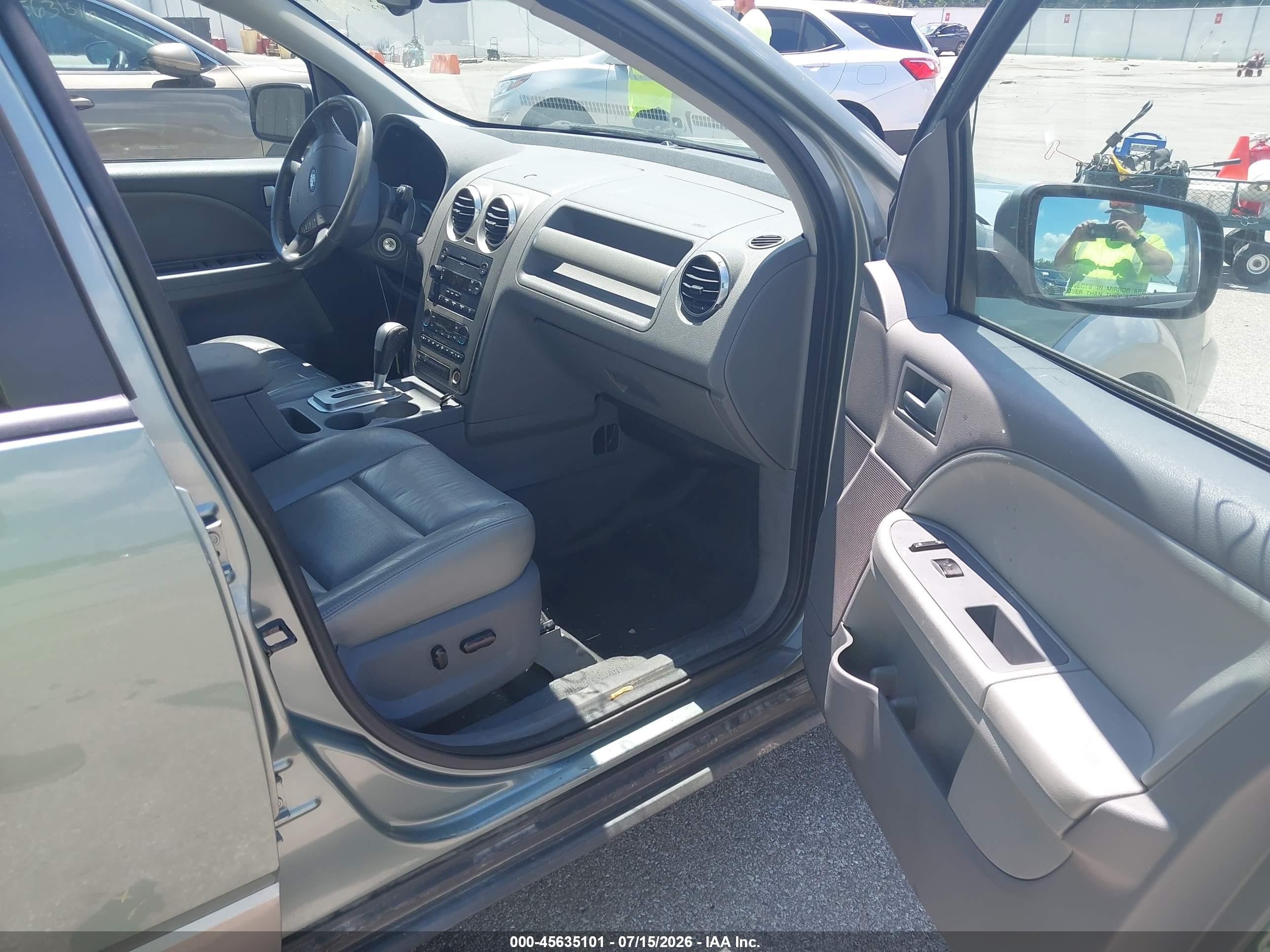 2005 Ford Freestyle Sel Teal vin: 1FMZK02185GA43602